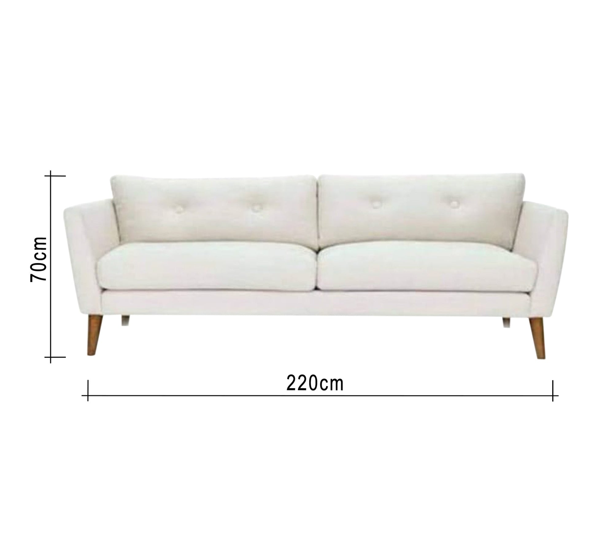 White sofa - Vitrine Furniture - Furniture
