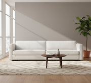 White sofa with thin armrests - Vitrine Furniture - Living room Sofas