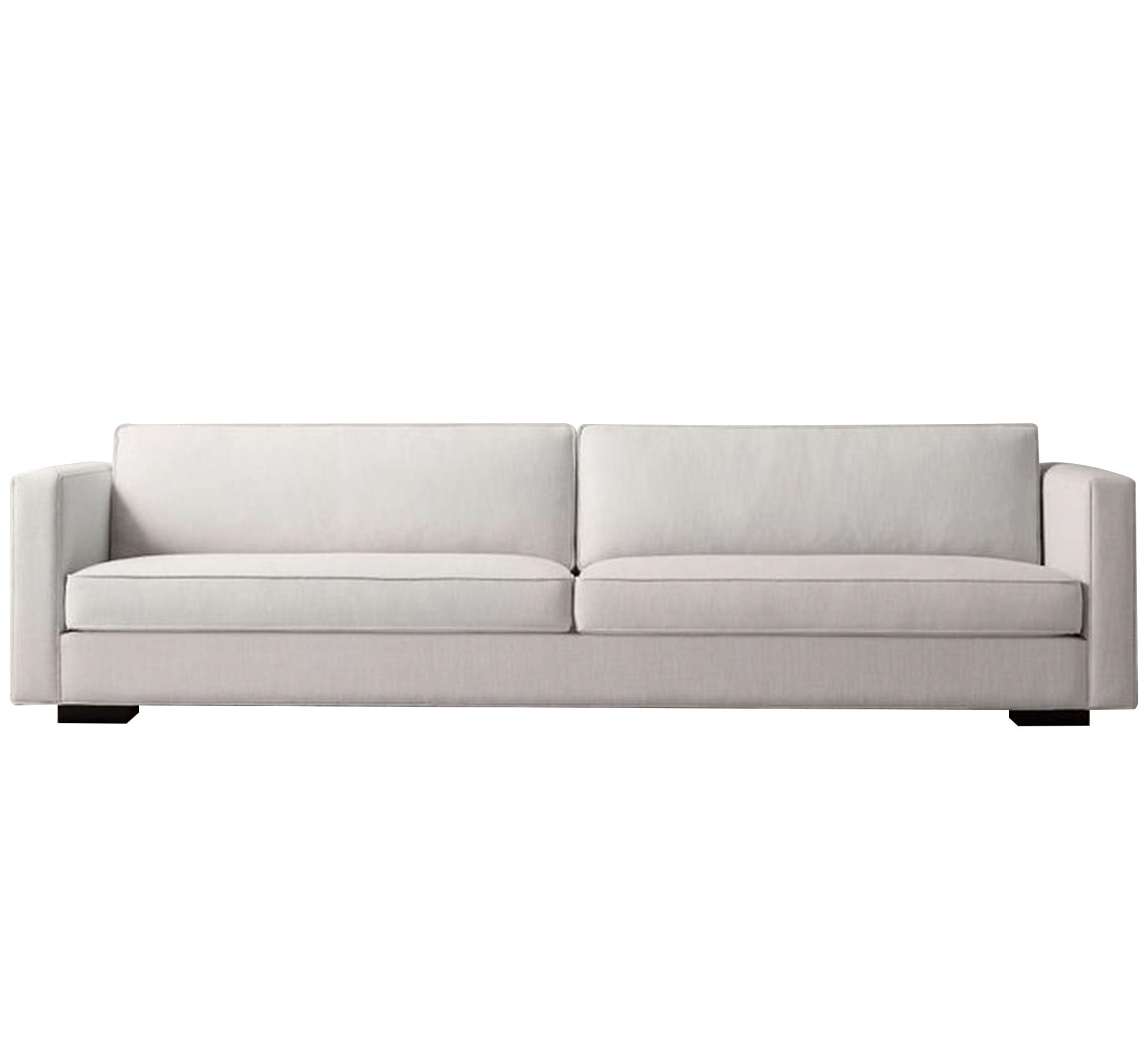 White sofa with thin armrests - Vitrine Furniture - Living room Sofas