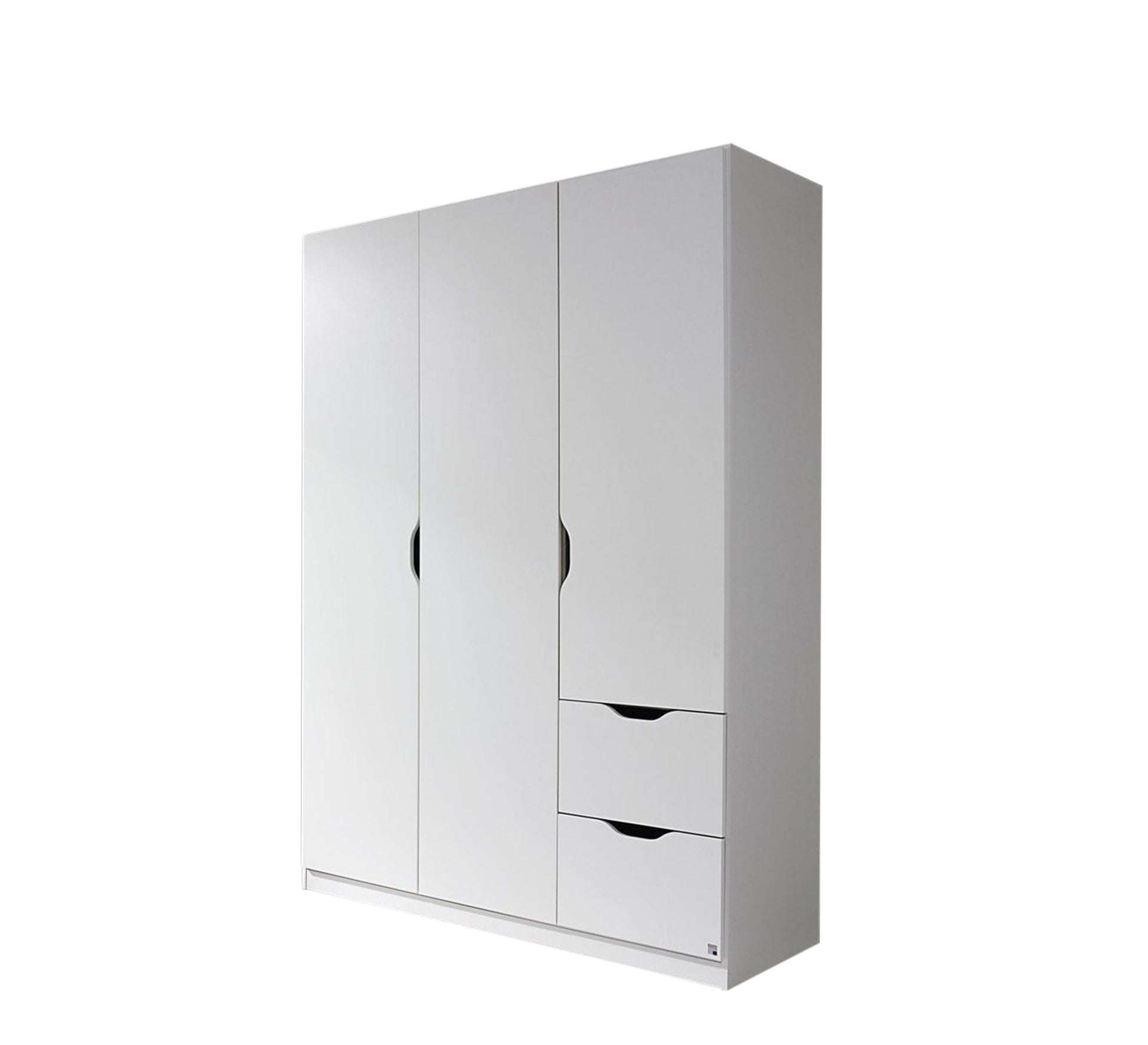 White Wardrobe, Sleek & Spacious - Vitrine Furniture - Furniture