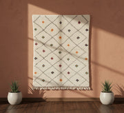 White wool diamond rug - Vitrine Furniture - Accessories