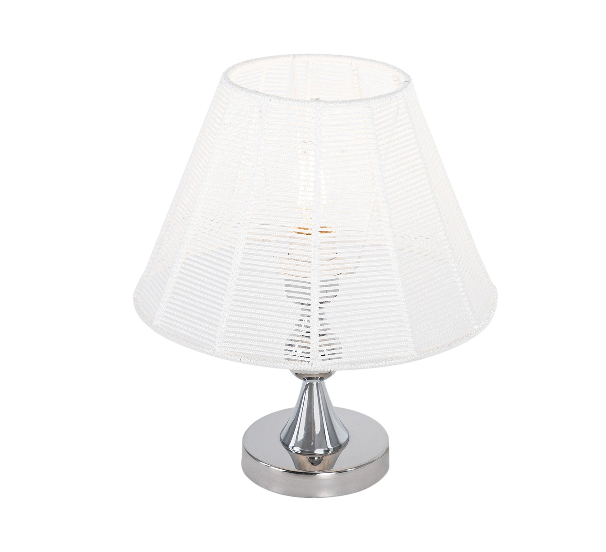 White woven thread lampshade cone - Vitrine Furniture - Lighting