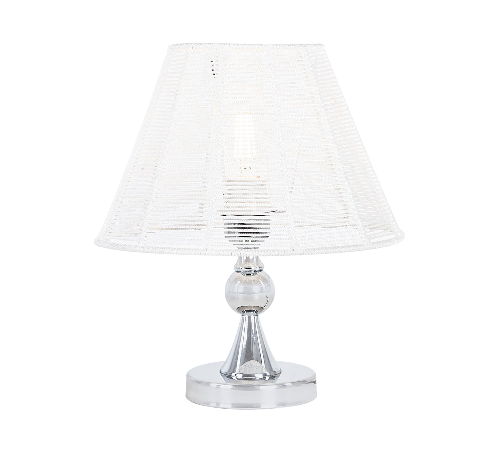 White woven thread lampshade cone - Vitrine Furniture - Lighting