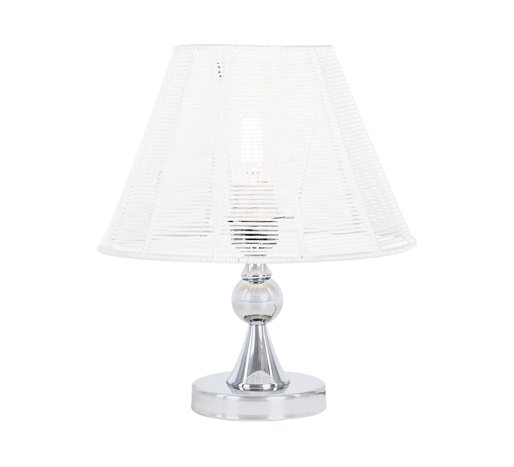 White woven thread lampshade cone - Vitrine Furniture - Lighting