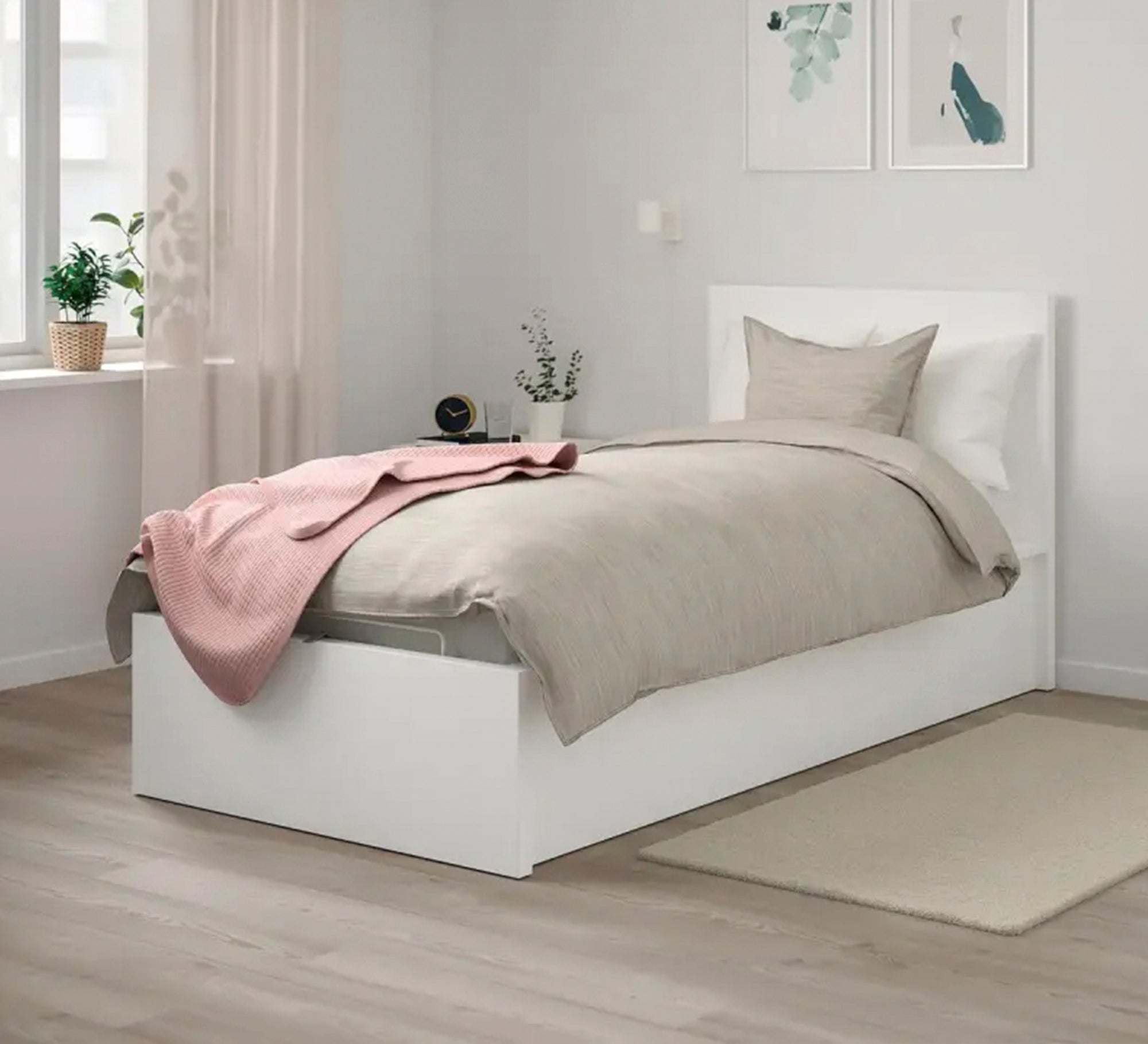 White youth bed - Vitrine Furniture - Beds