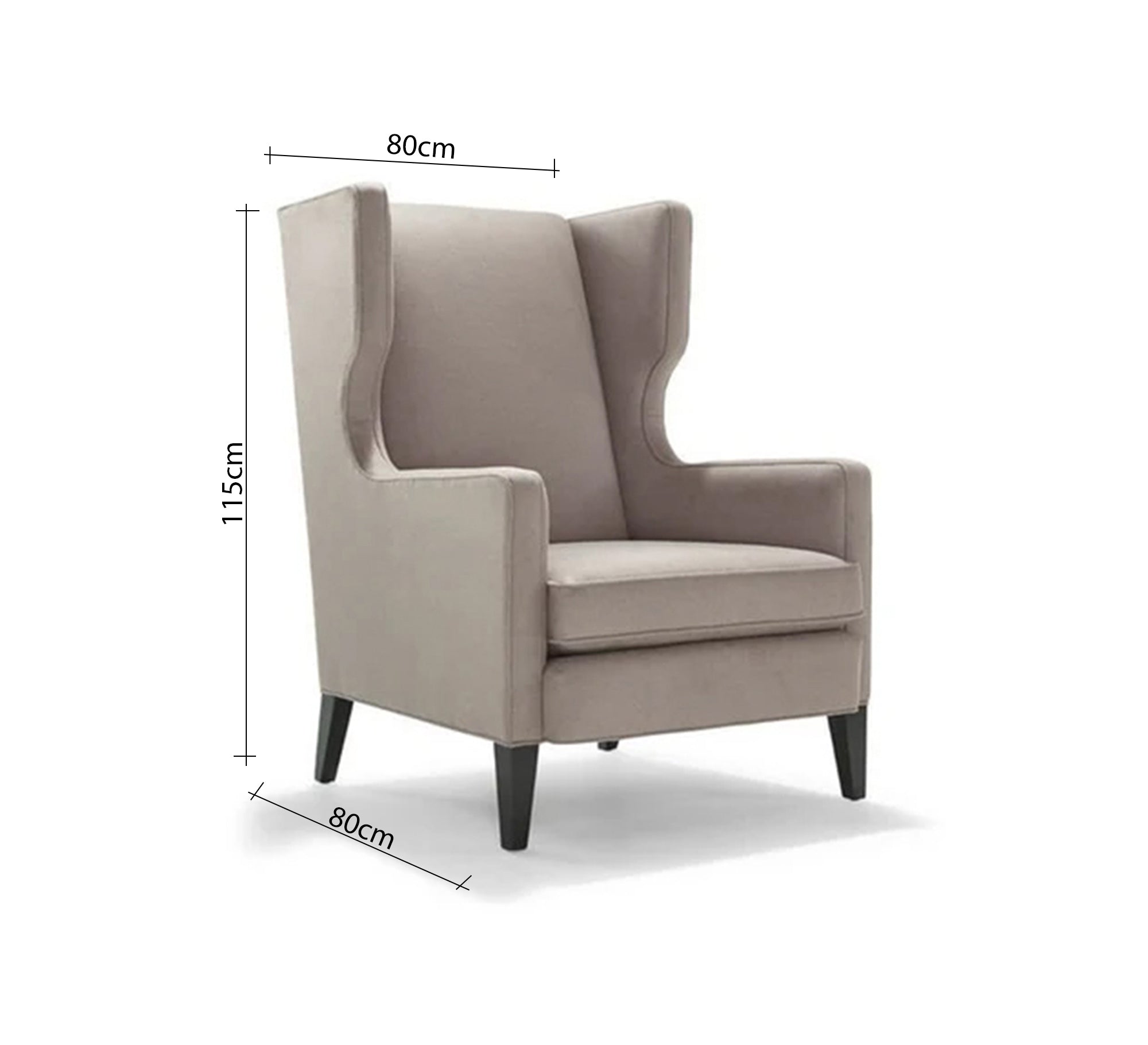 Winged - side armchair - Vitrine Furniture - Furniture