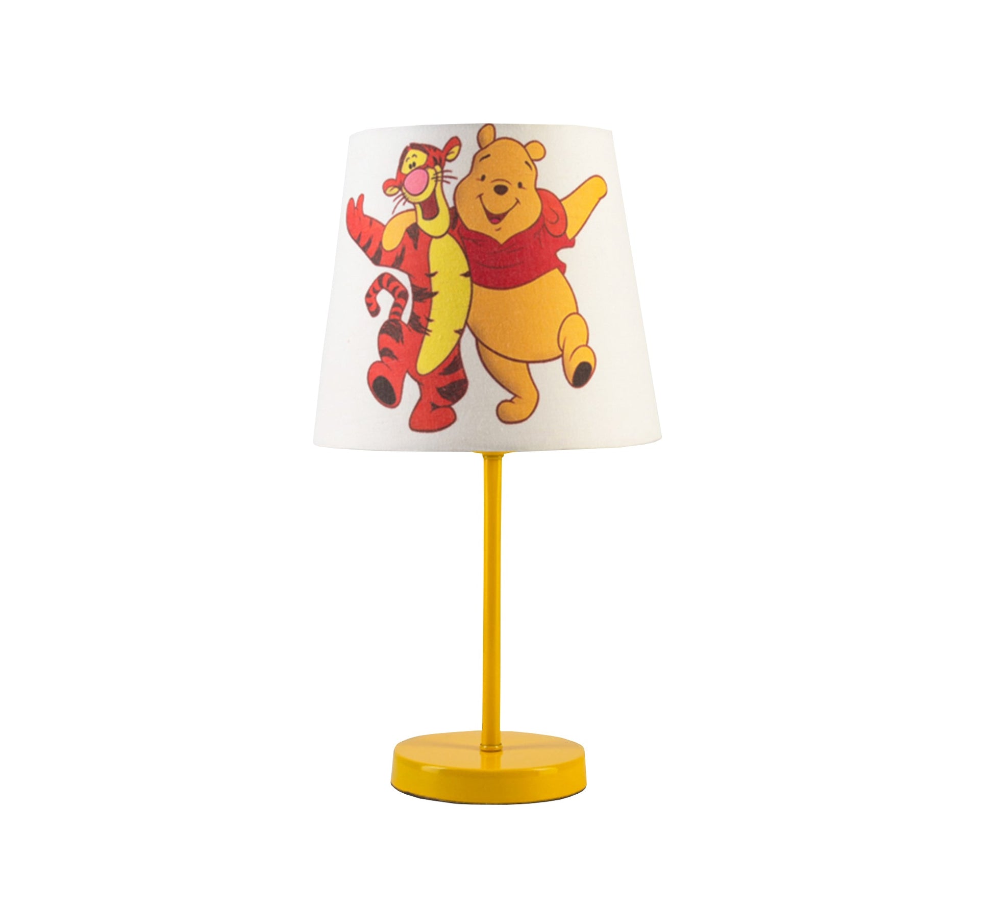 Winnie the Pooh Lamp, Fun Nursery Light with Gold Base - Vitrine Furniture - Lighting