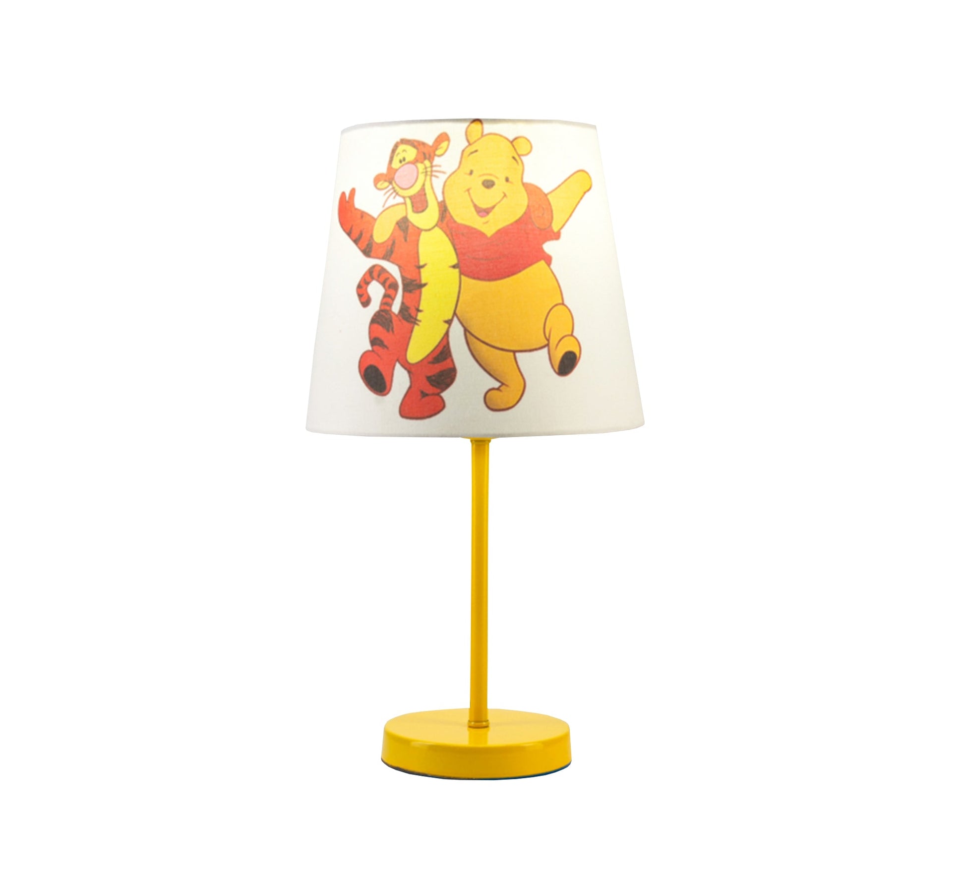 Winnie the Pooh Lamp, Fun Nursery Light with Gold Base - Vitrine Furniture - Lighting