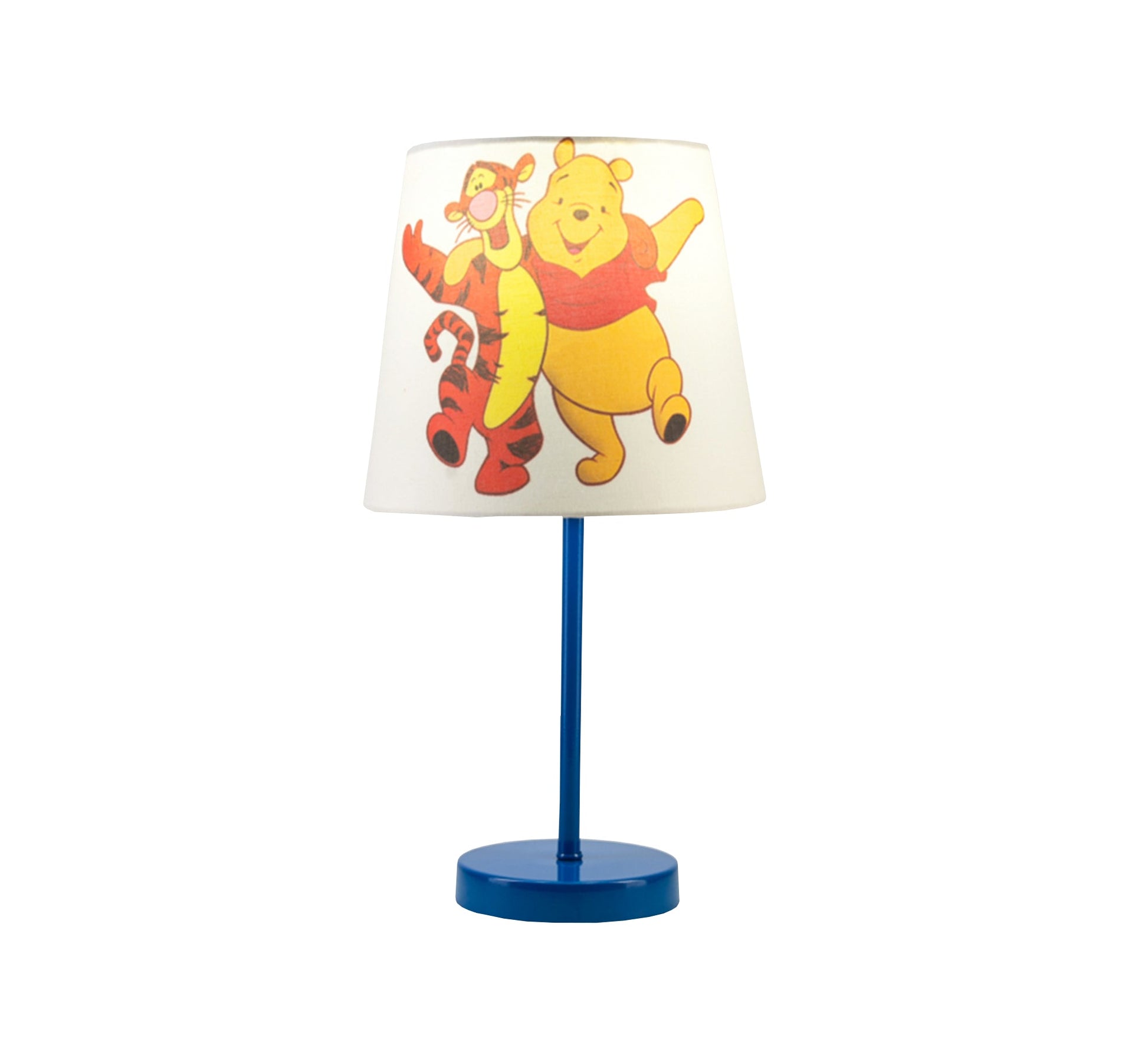 Winnie the Pooh Lamp: Playful lighting for the nursery with a blue base - Vitrine Furniture - Lighting