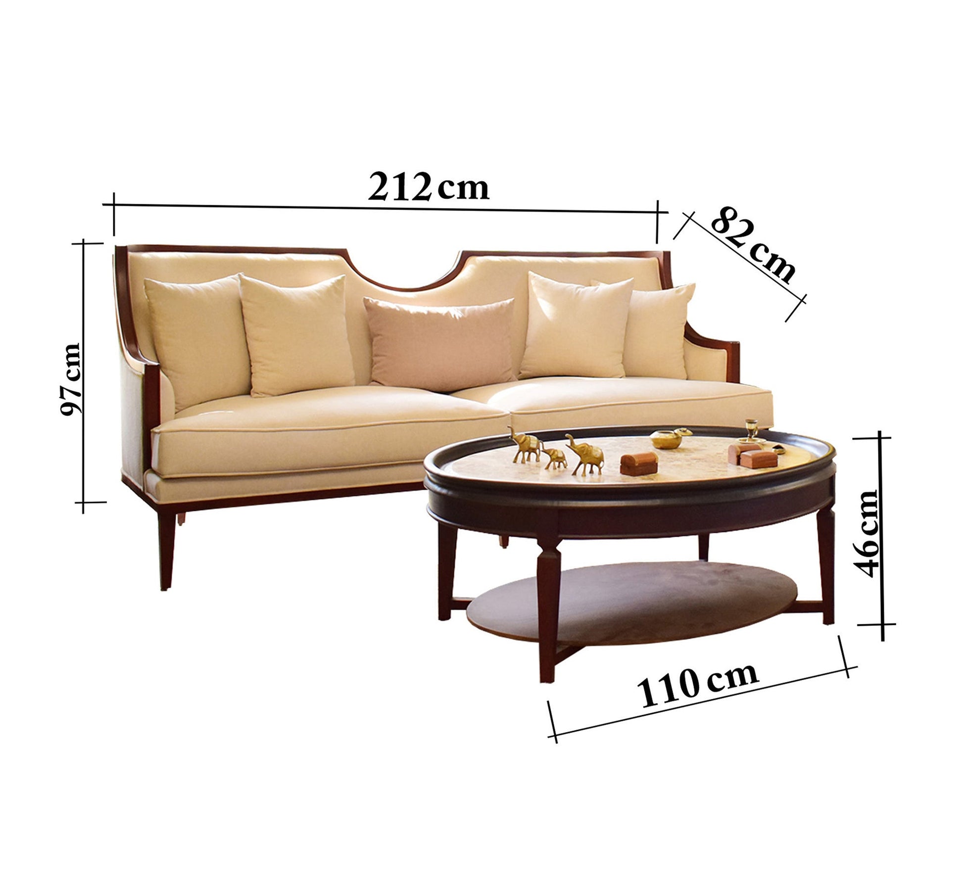 Wood Tableware Elegant, Sustainable Wooden Entrees - Vitrine Furniture - Living room sets