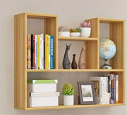Wooden beige MDF Shelving Unit - Vitrine Furniture - Décor