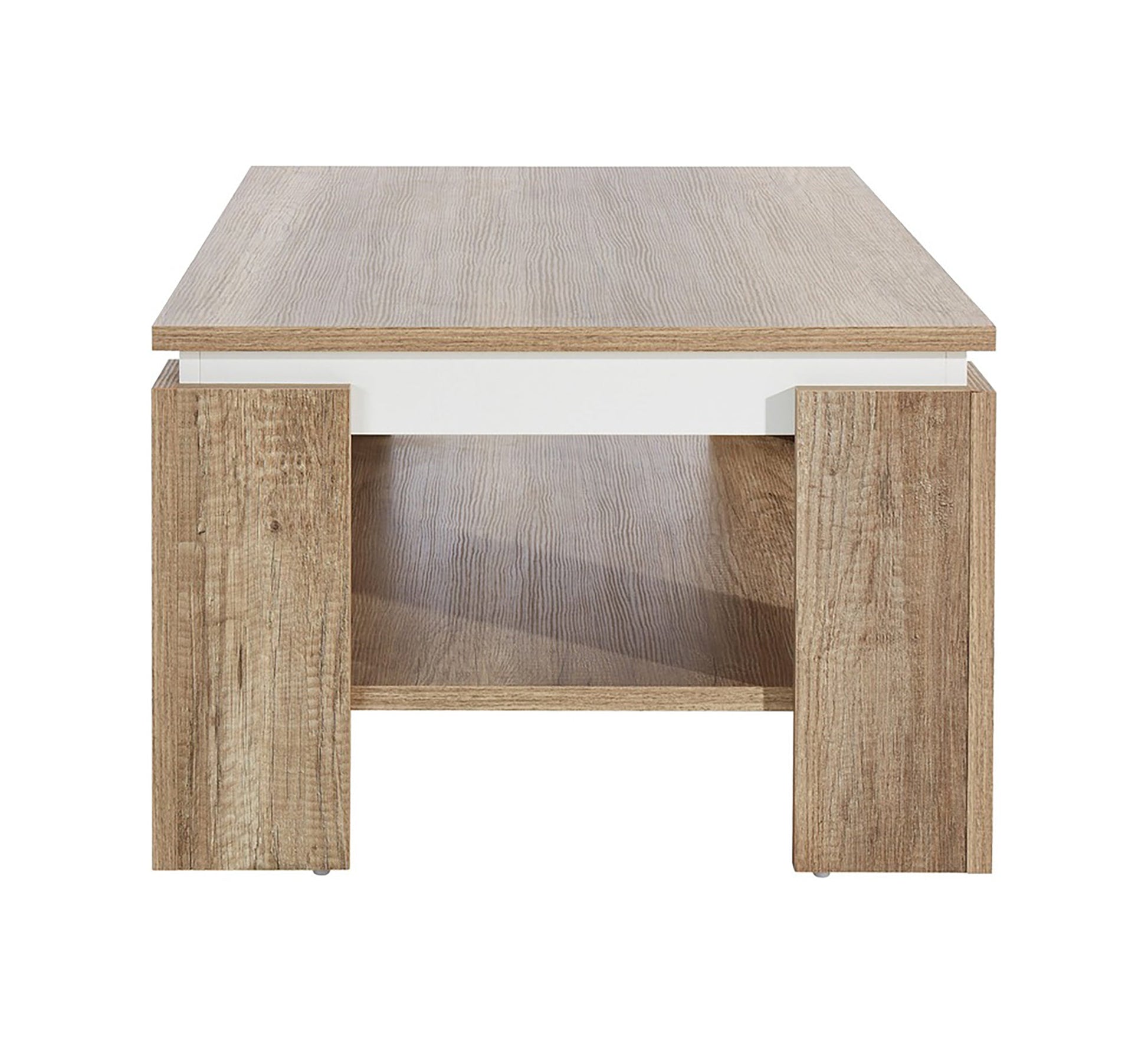 Wooden beige rectangular table - Vitrine Furniture - Furniture