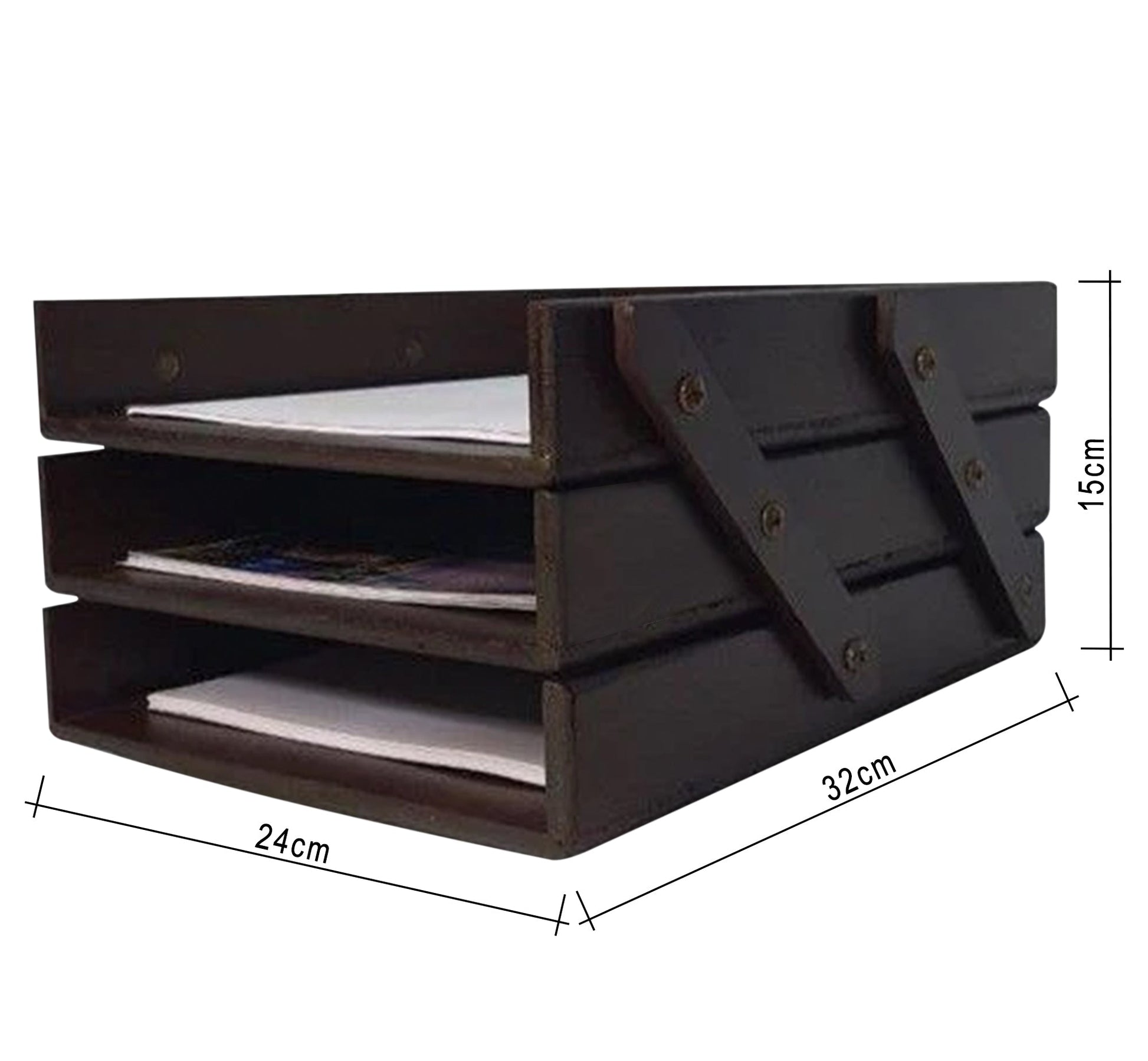 Wooden book organizer - Vitrine Furniture - Furniture