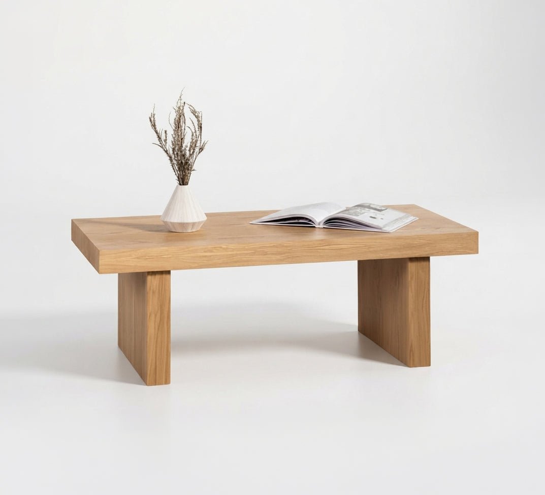 Wooden coffee table with a stylish, modern design - Vitrine Furniture - Coffee Tables