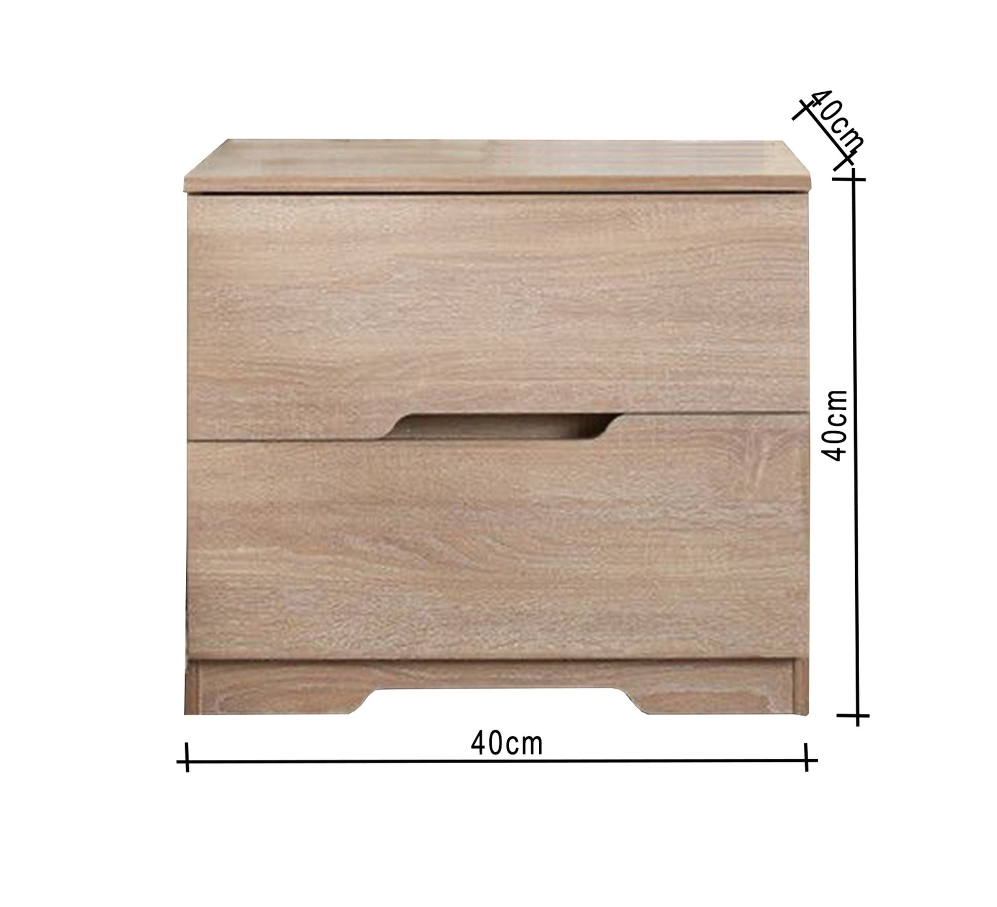 Wooden - colored chest of drawers - Vitrine Furniture - Furniture