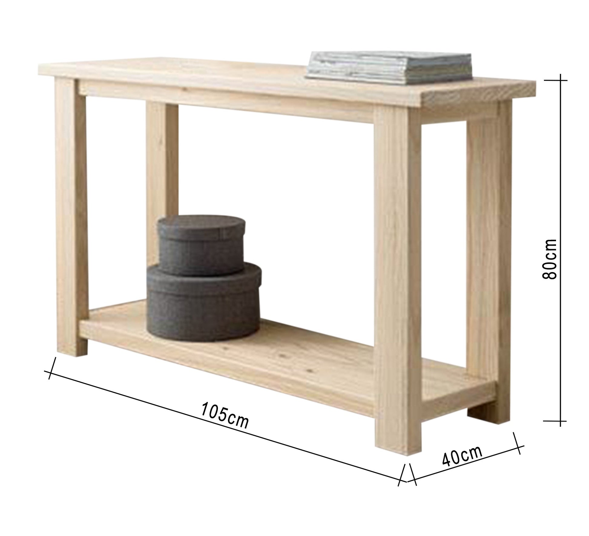 Wooden Console - Vitrine Furniture - Furniture
