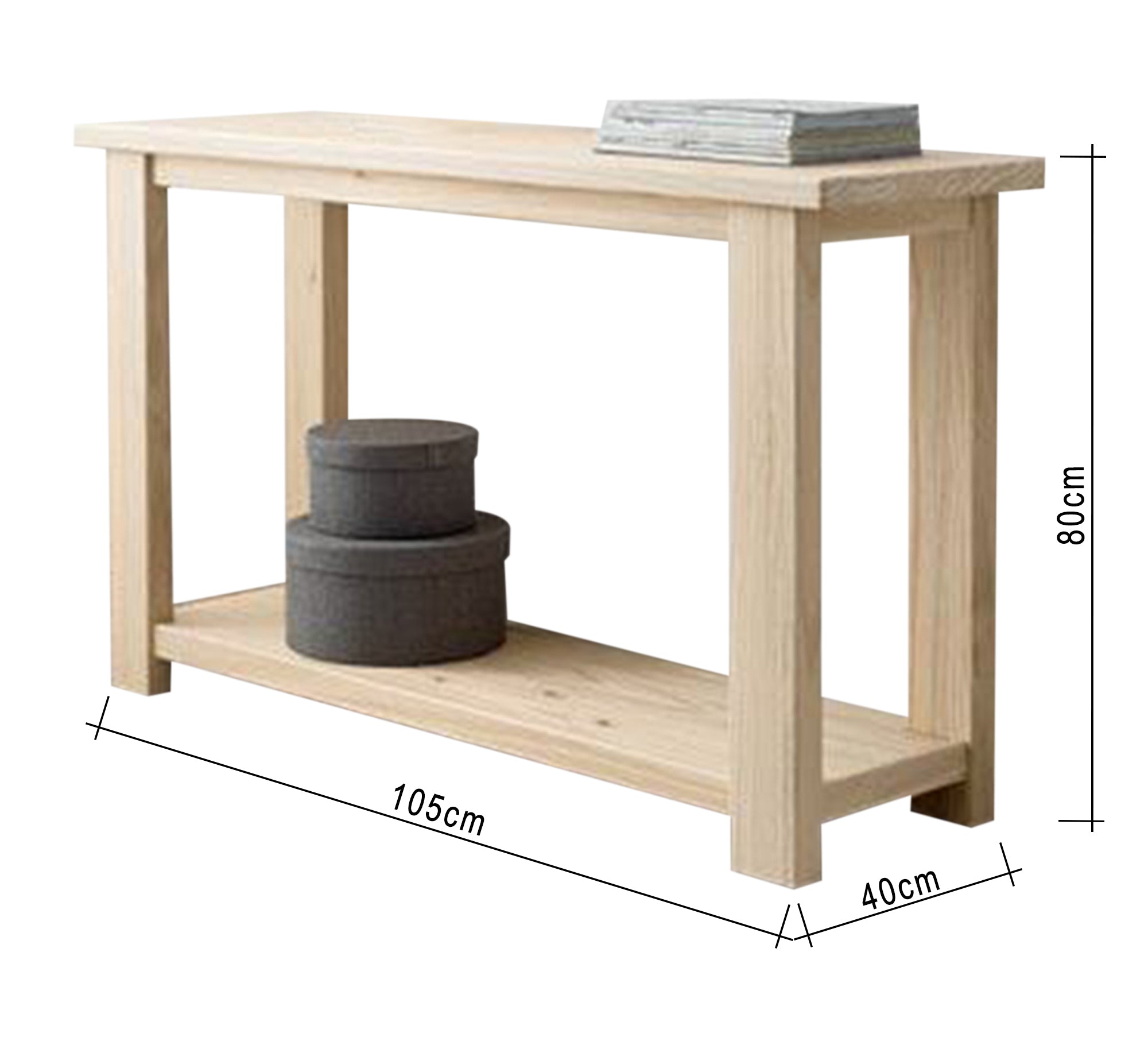Wooden Console - Vitrine Furniture - Furniture