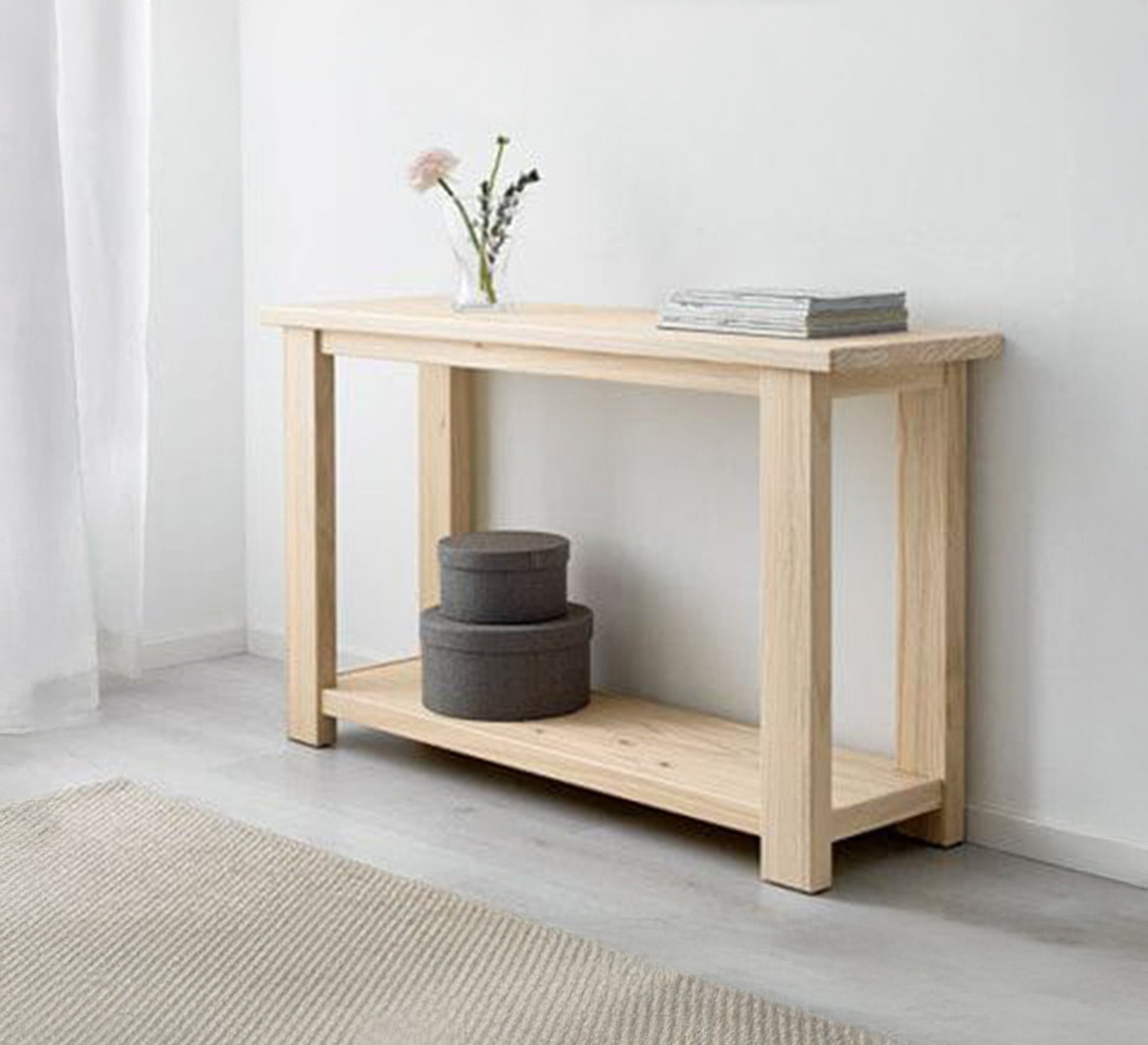 Wooden Console - Vitrine Furniture - Furniture