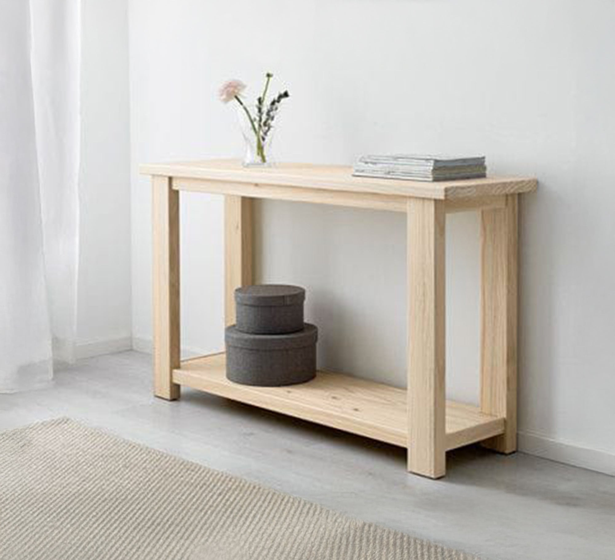 Wooden Console - Vitrine Furniture - Furniture