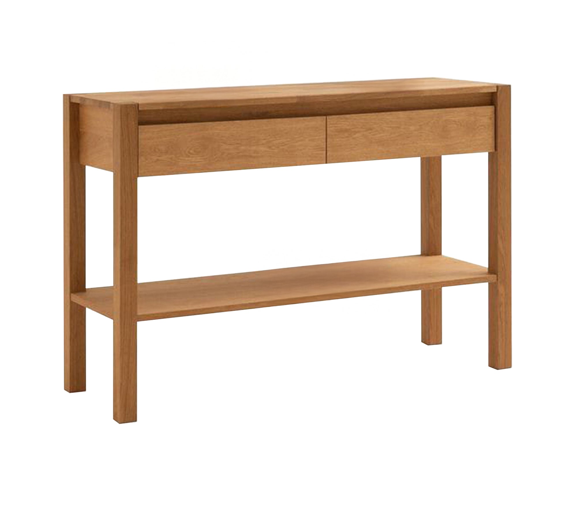 Wooden console table with drawers and shelf - Vitrine Furniture - Furniture
