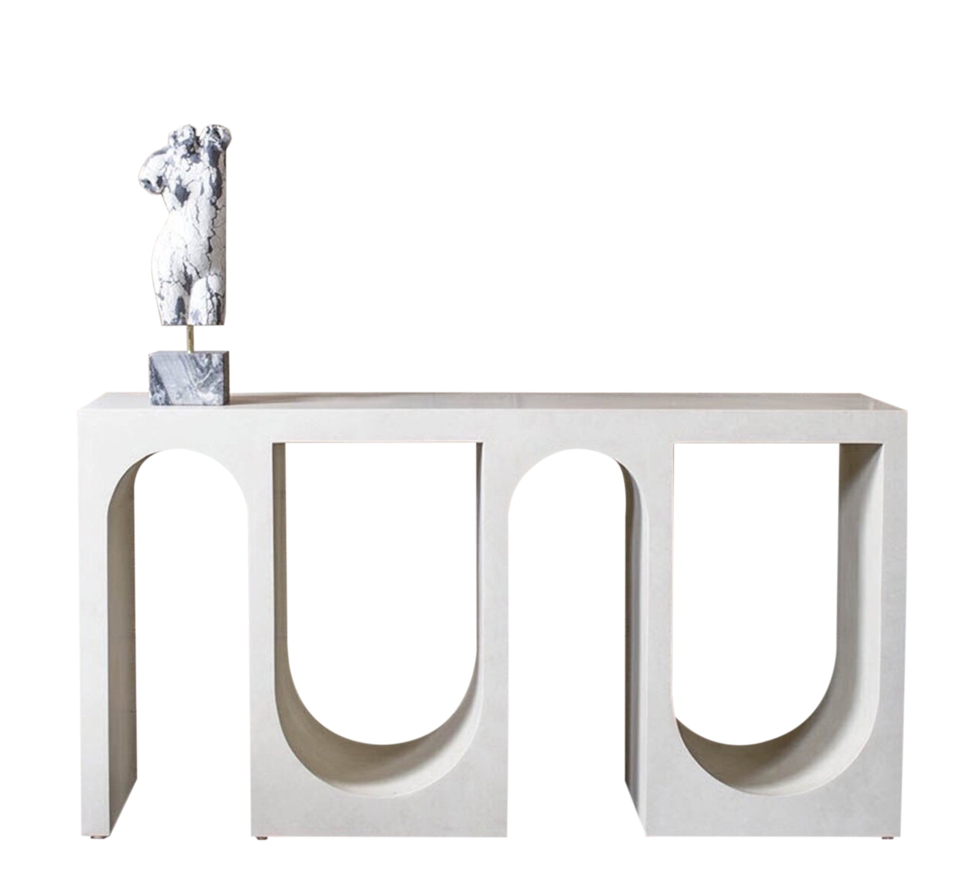 Wooden console with unique design - Vitrine Furniture - Furniture