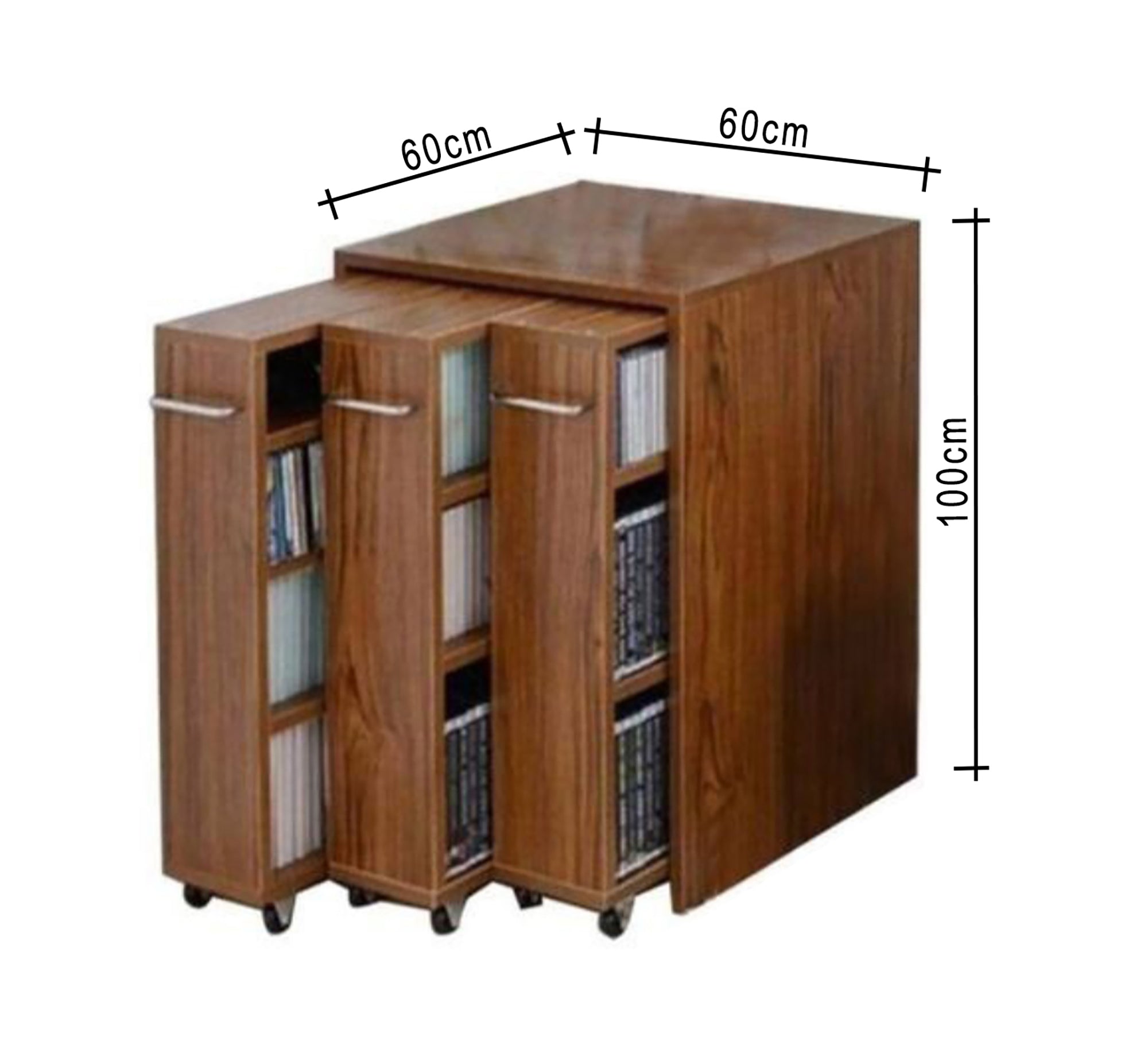 Wooden counter desk containing 3 drawers - Vitrine Furniture - Furniture