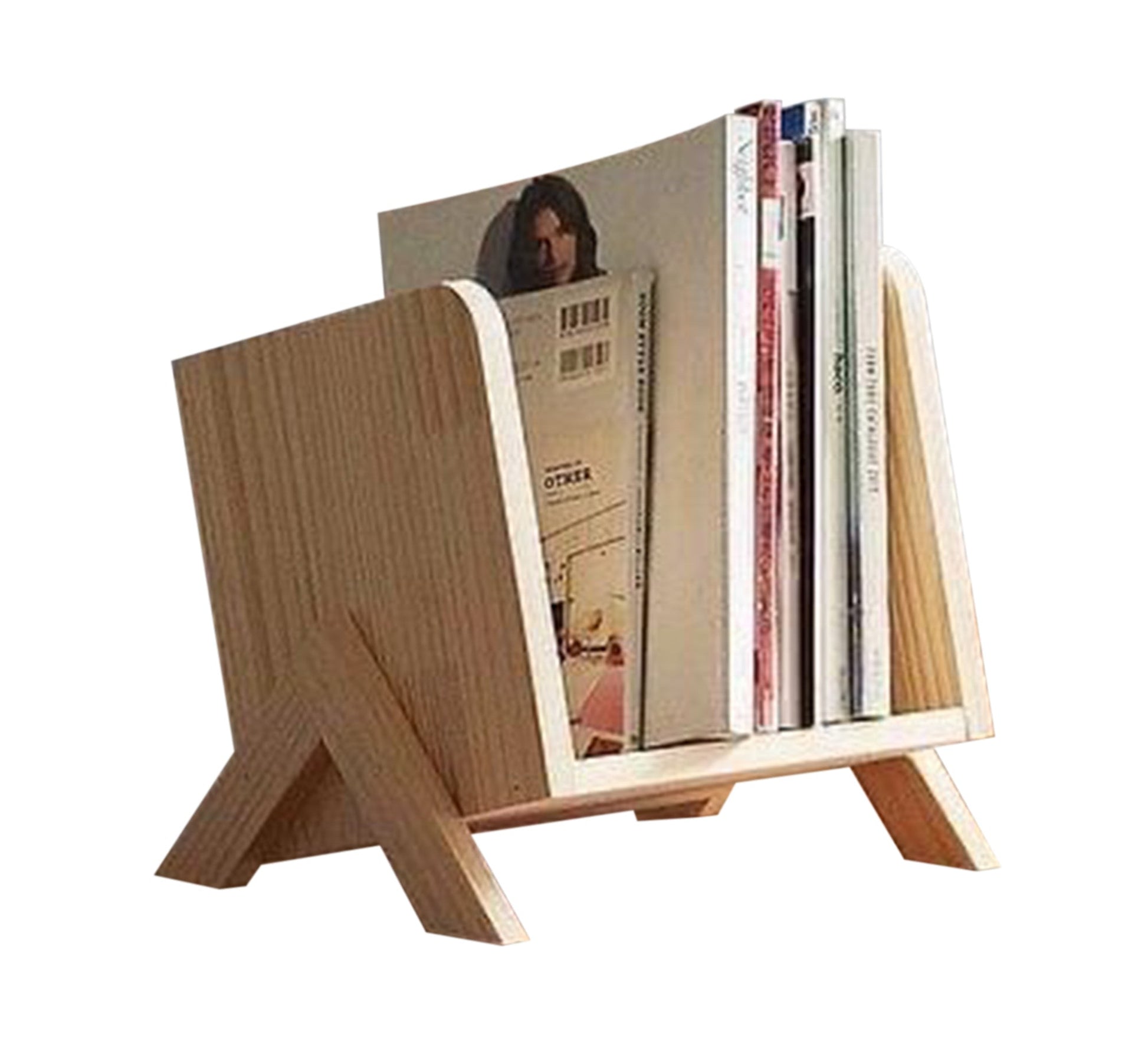 Wooden Decorative Book Organizer - Vitrine Furniture - Furniture