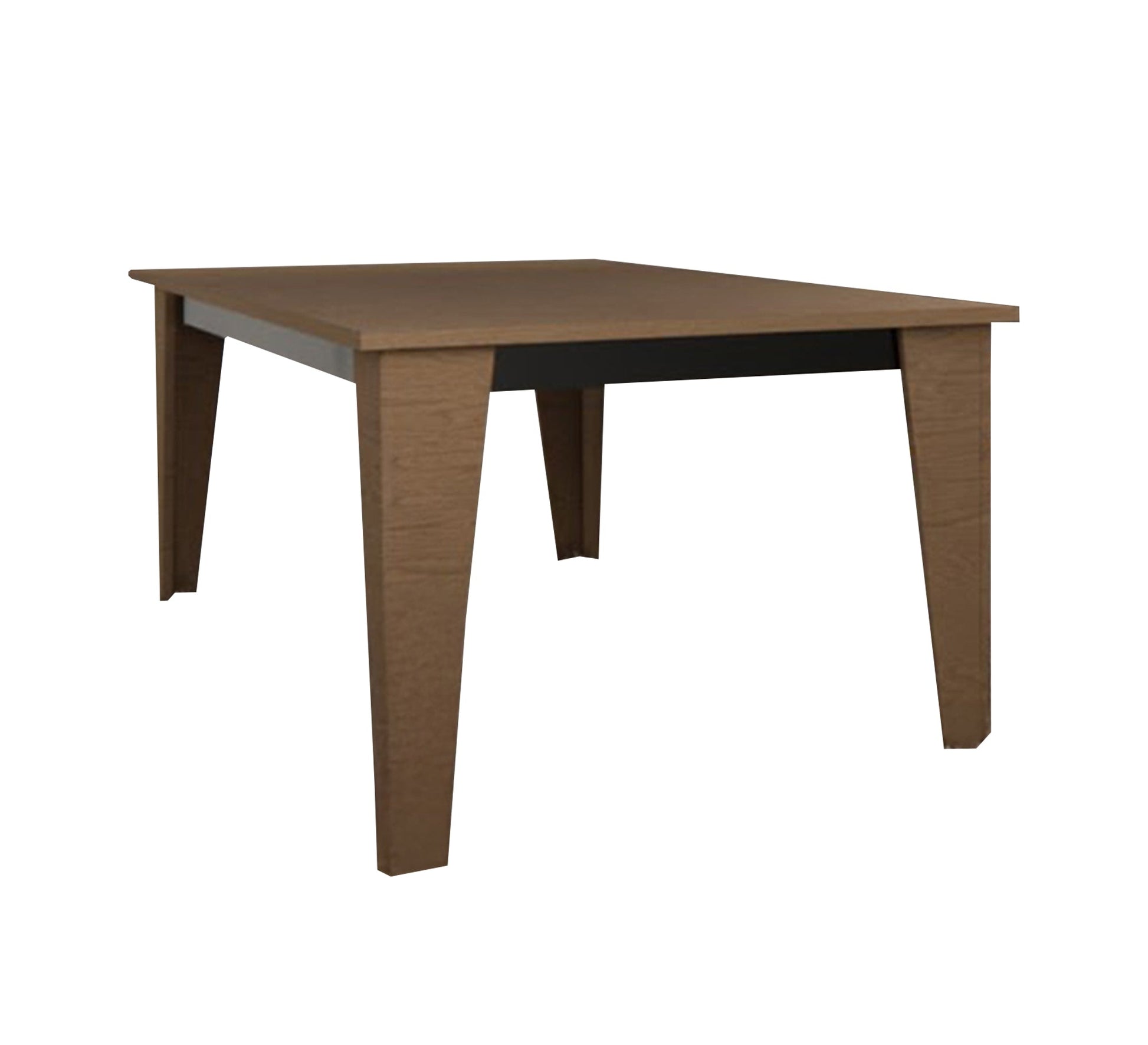 Wooden dining table with black accents - Vitrine Furniture - Furniture