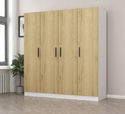 Wooden door wardrobe, simple and elegant design - Vitrine Furniture - Furniture