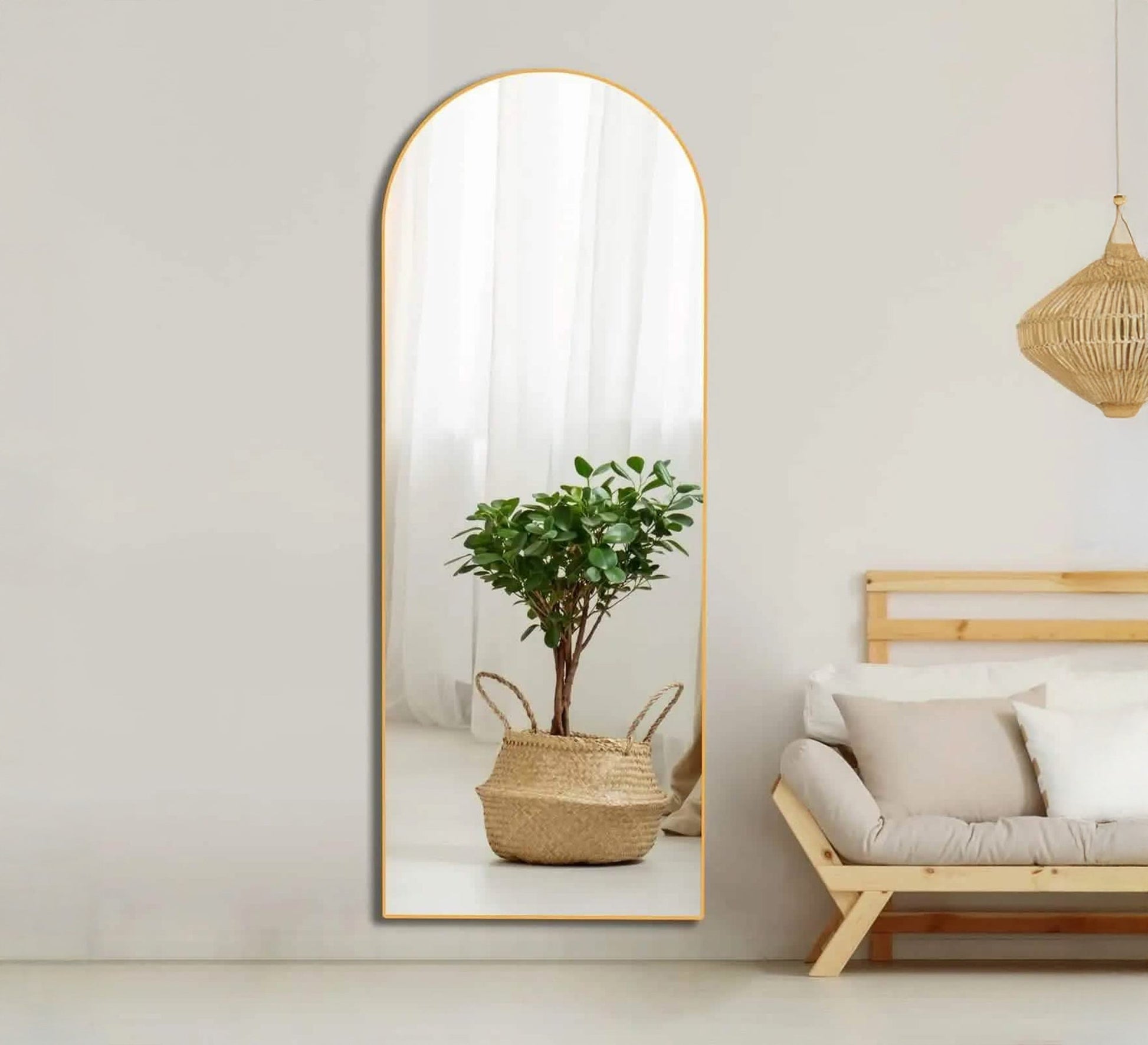 Wooden floor mirror - Vitrine Furniture - Décor