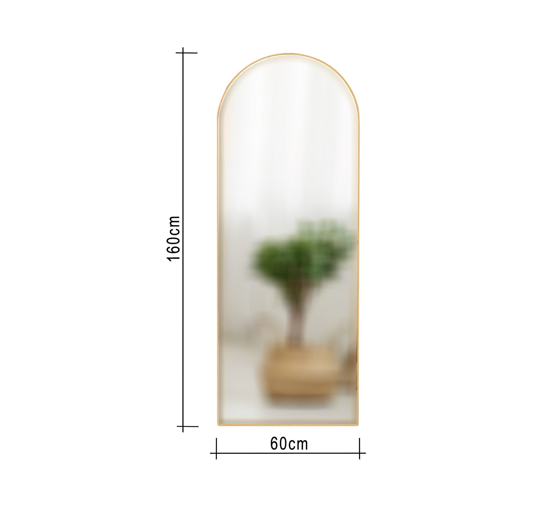 Wooden floor mirror - Vitrine Furniture - Décor