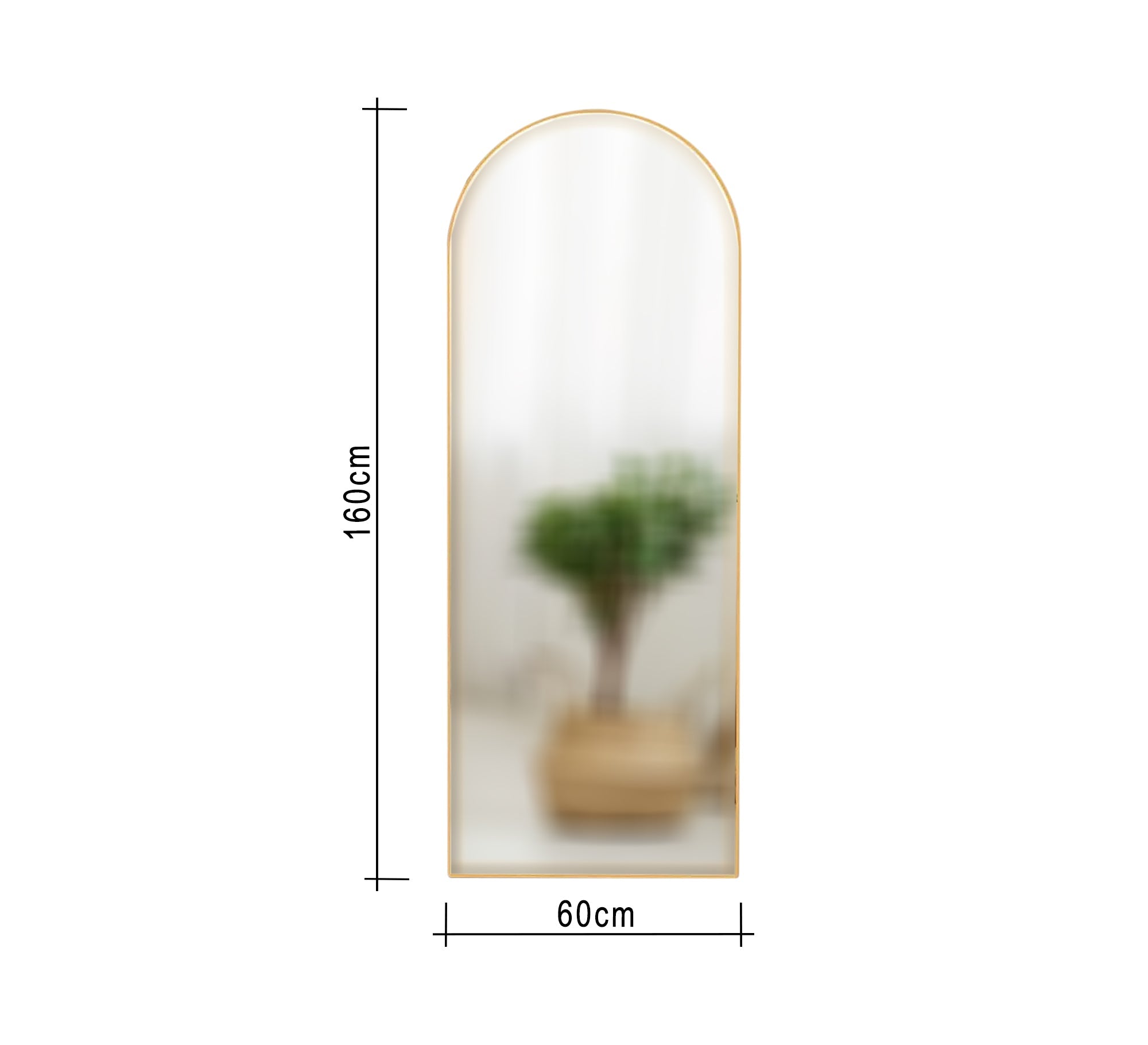 Wooden floor mirror - Vitrine Furniture - Décor