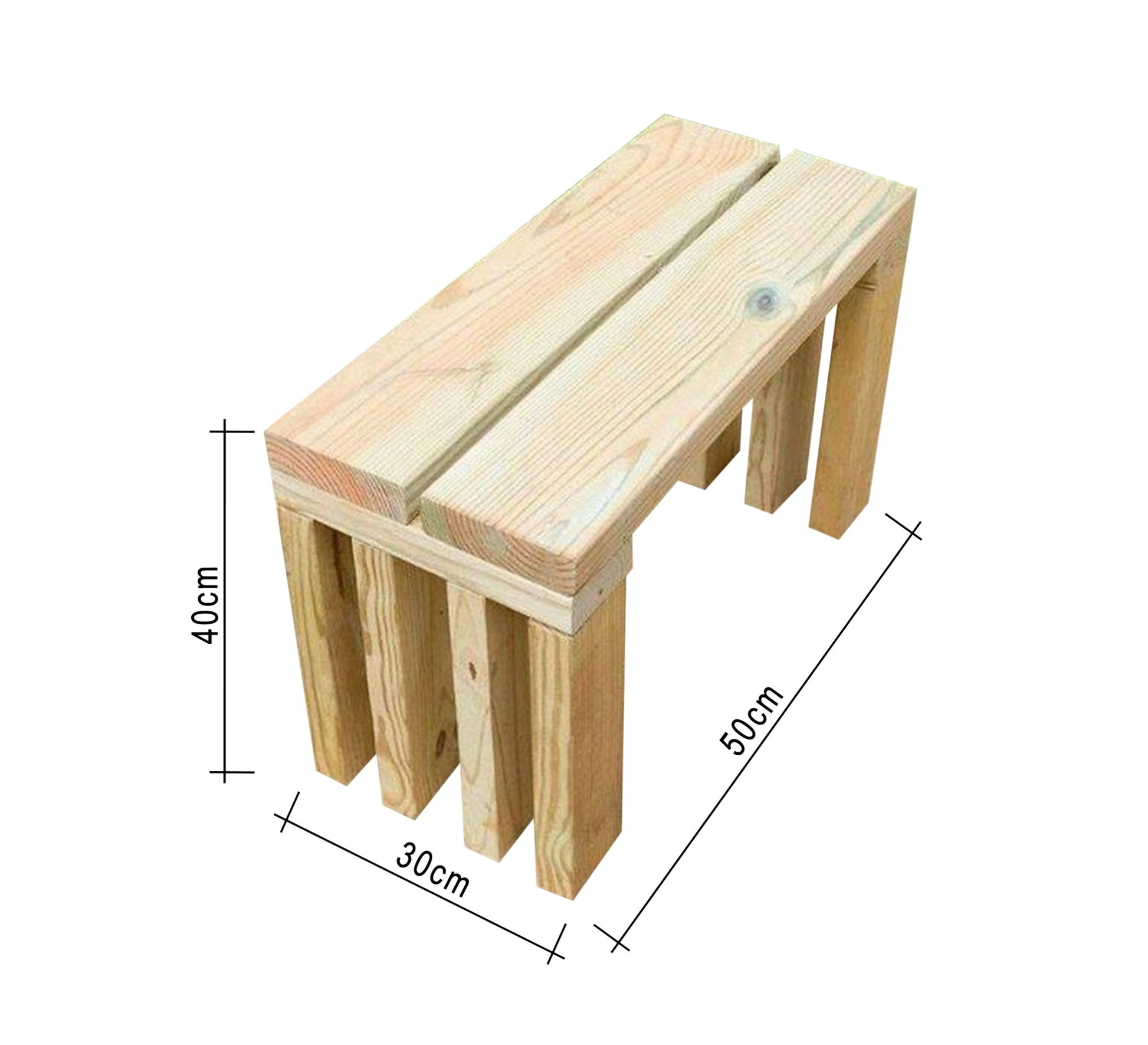 Wooden Garden Bench - Vitrine Furniture - Outdoor Products