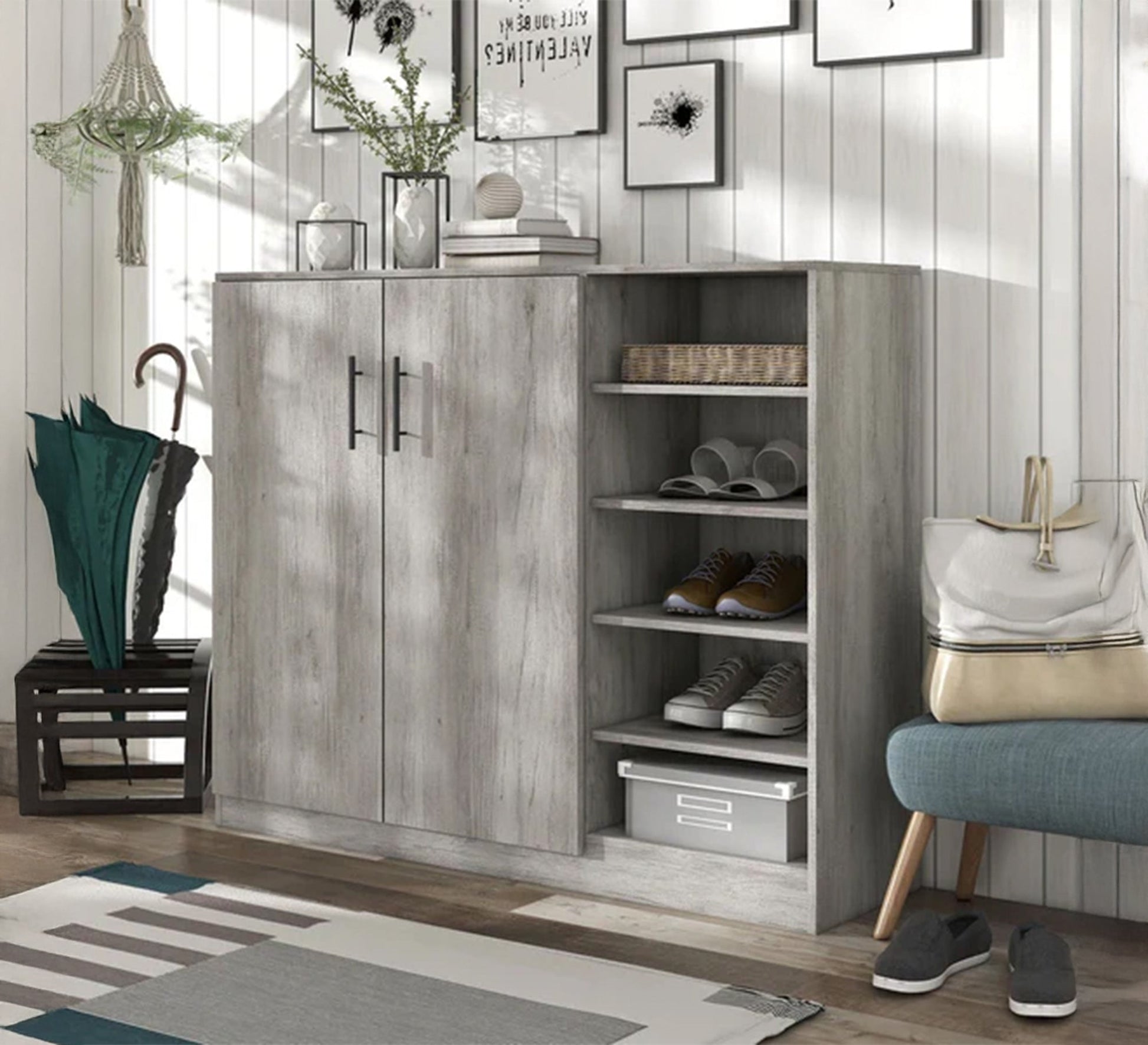 Wooden gray boot - Vitrine Furniture - Furniture