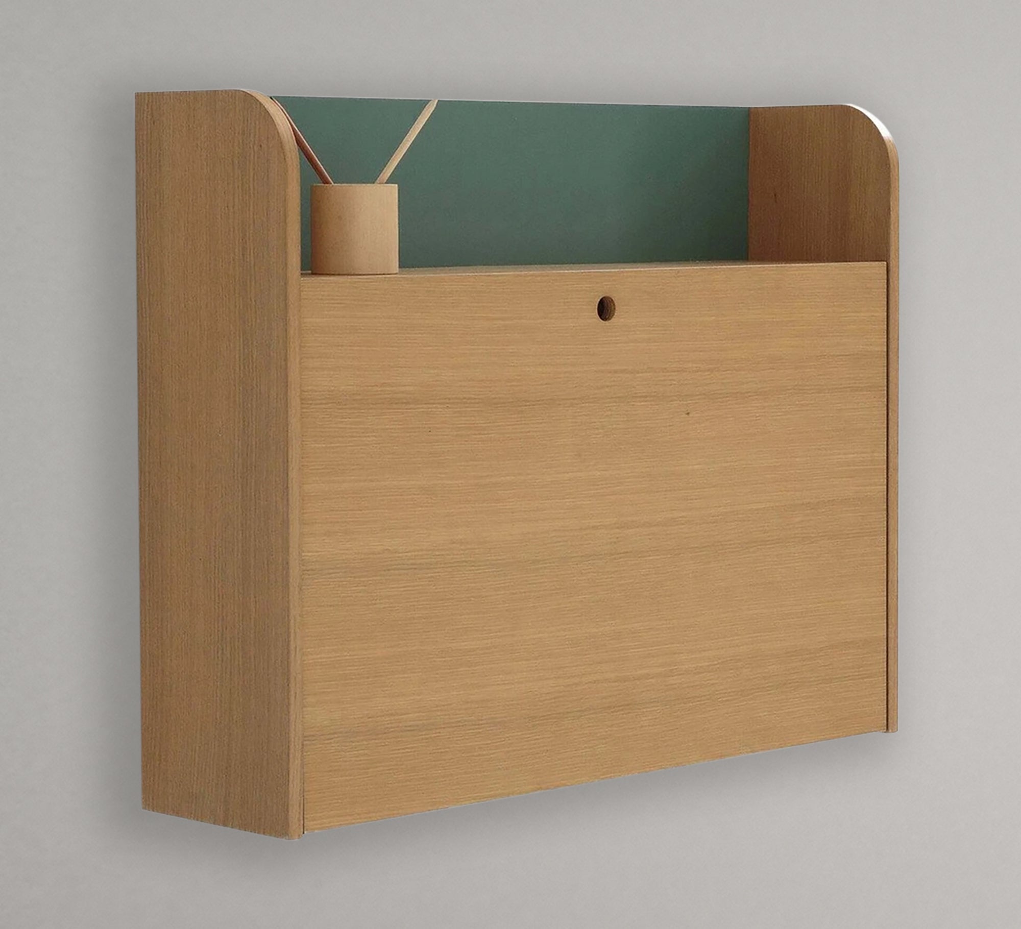 Wooden hanging folding desk - Vitrine Furniture - Furniture