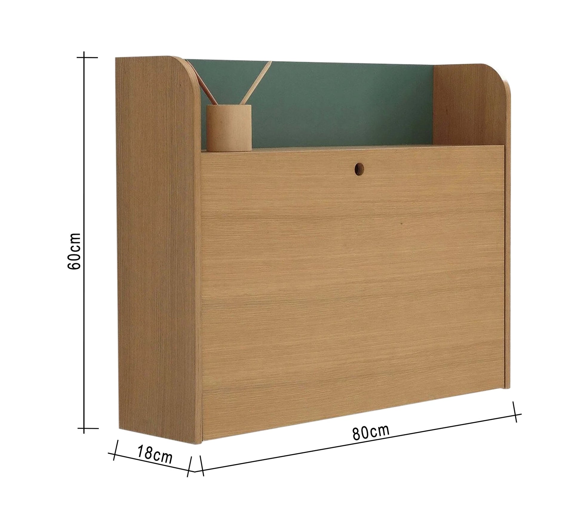 Wooden hanging folding desk - Vitrine Furniture - Furniture