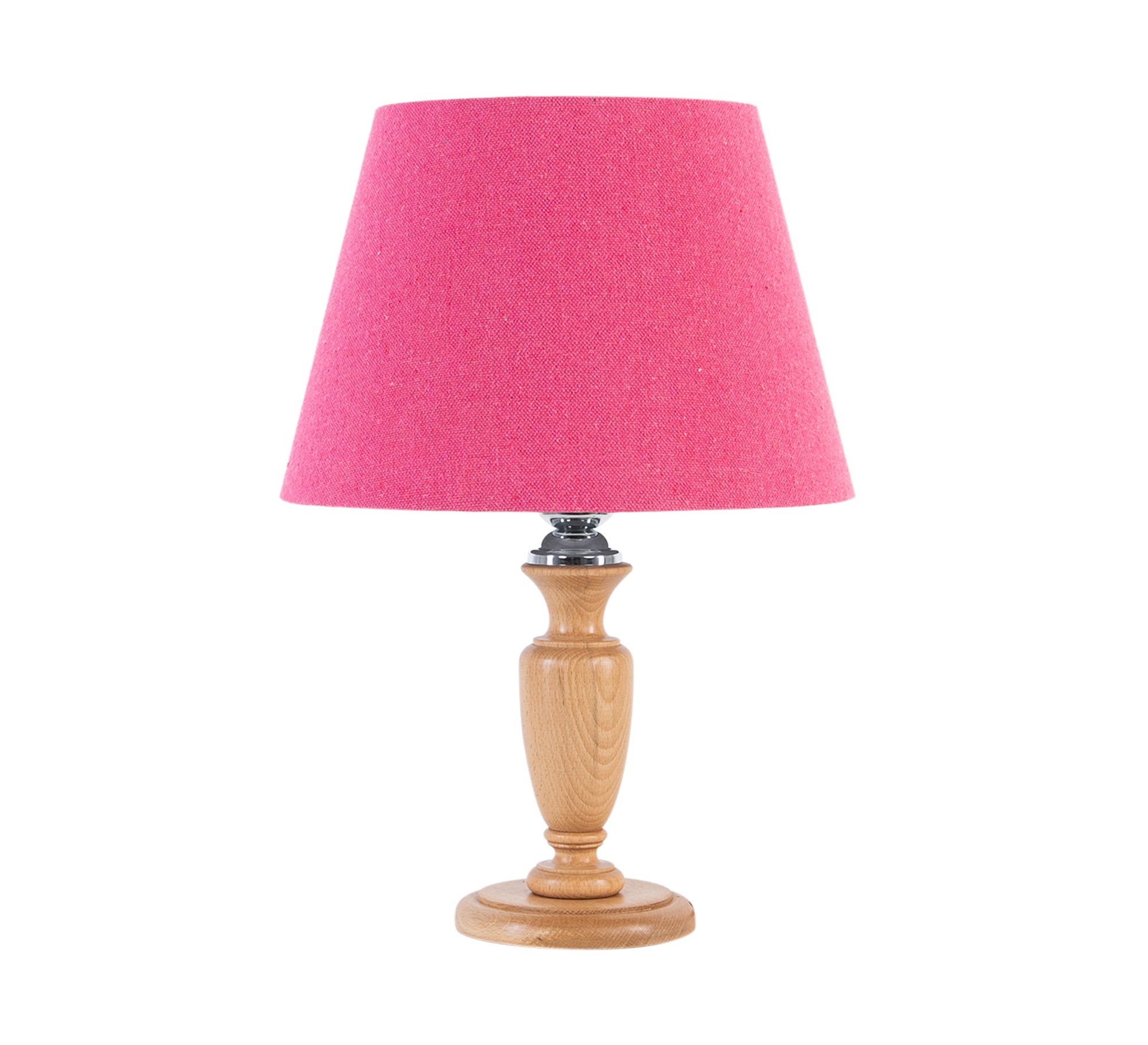 Wooden lampshade with wooden base - Vitrine Furniture - Lighting