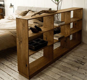 Wooden library with elegant open shelves - Vitrine Furniture - Furniture
