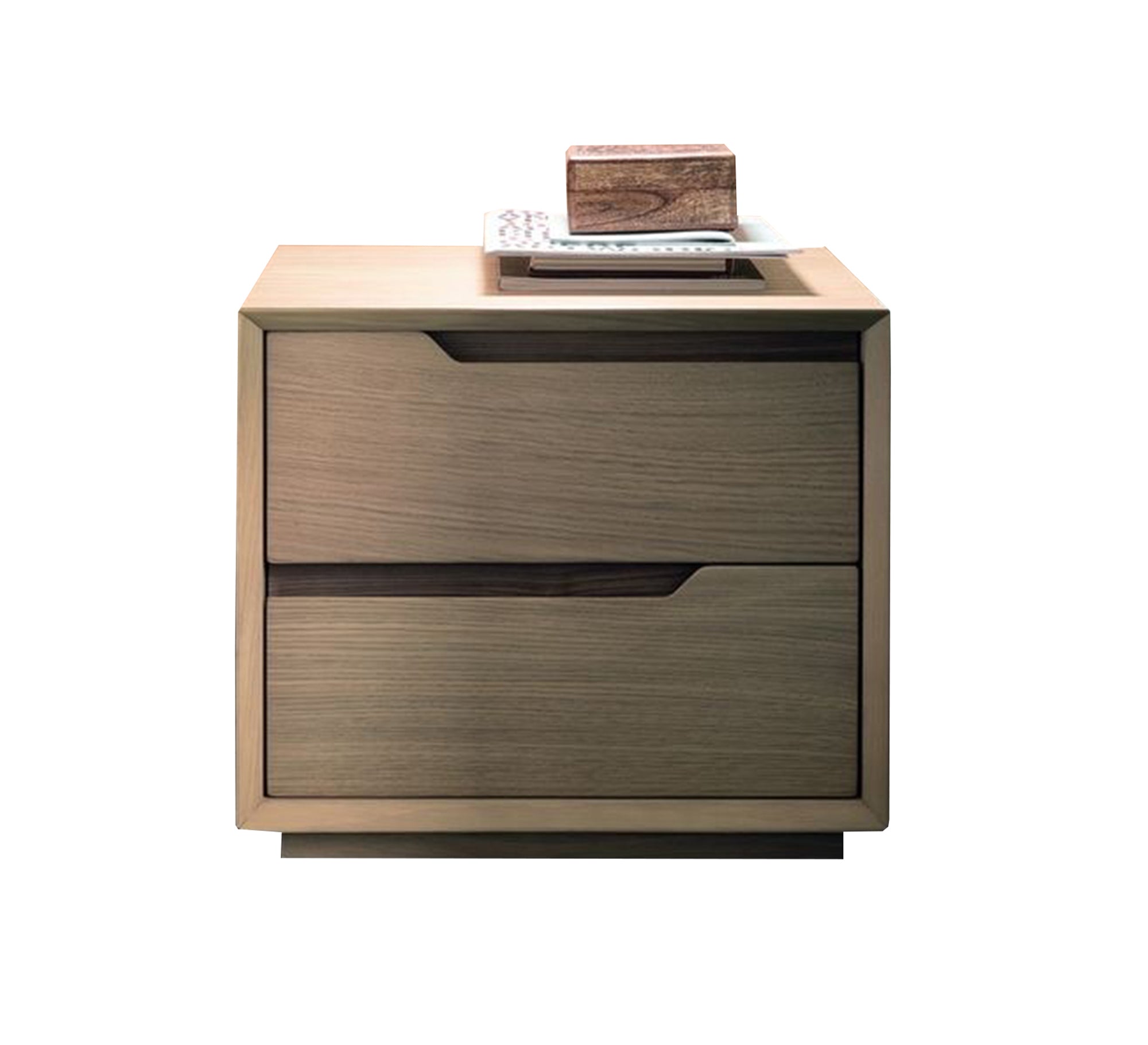 Wooden nightstand with two drawers - Vitrine Furniture - Furniture