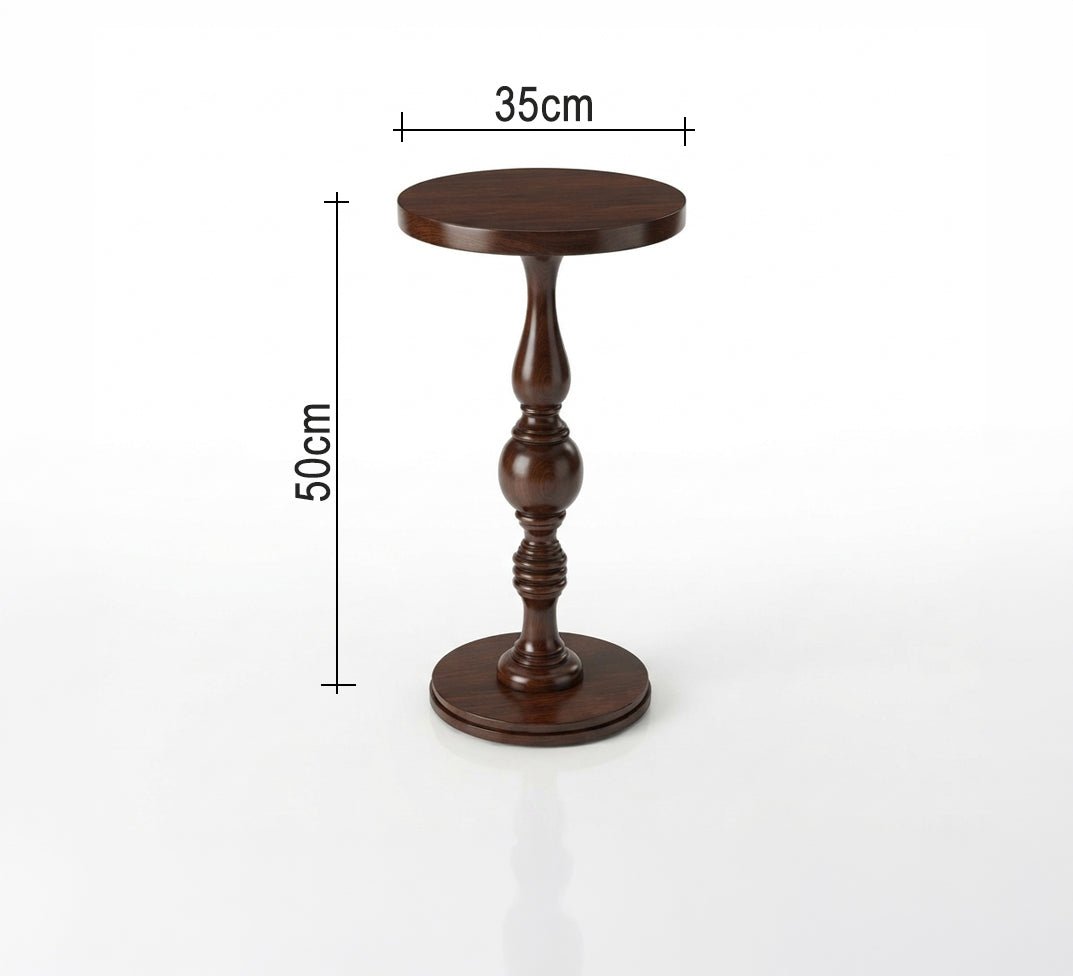 Wooden service table with a luxurious classic design - Vitrine Furniture - Side Tables