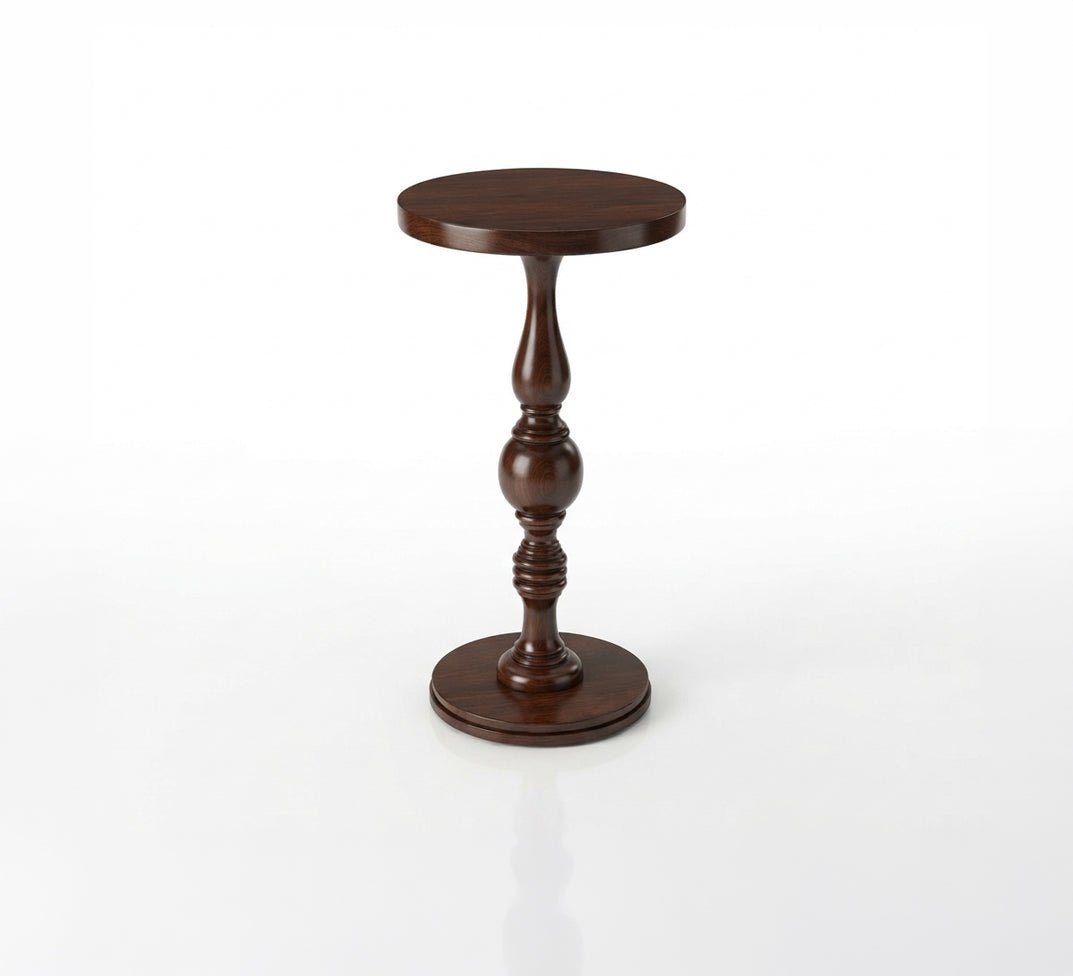 Wooden service table with a luxurious classic design - Vitrine Furniture - Side Tables