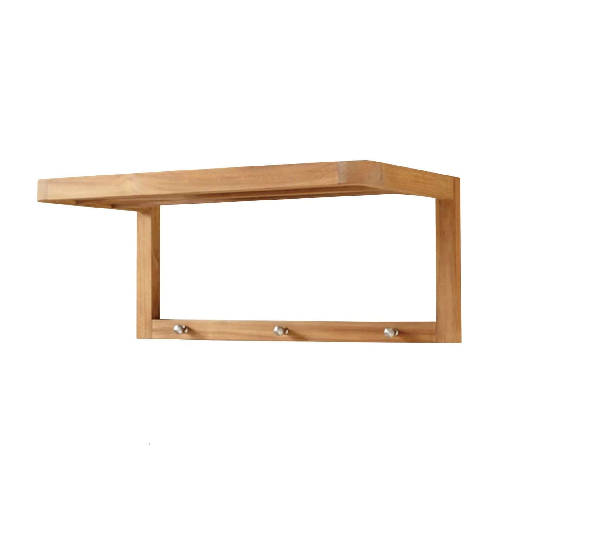 Wooden Shelf and Towel Hanger - Vitrine Furniture - Furniture