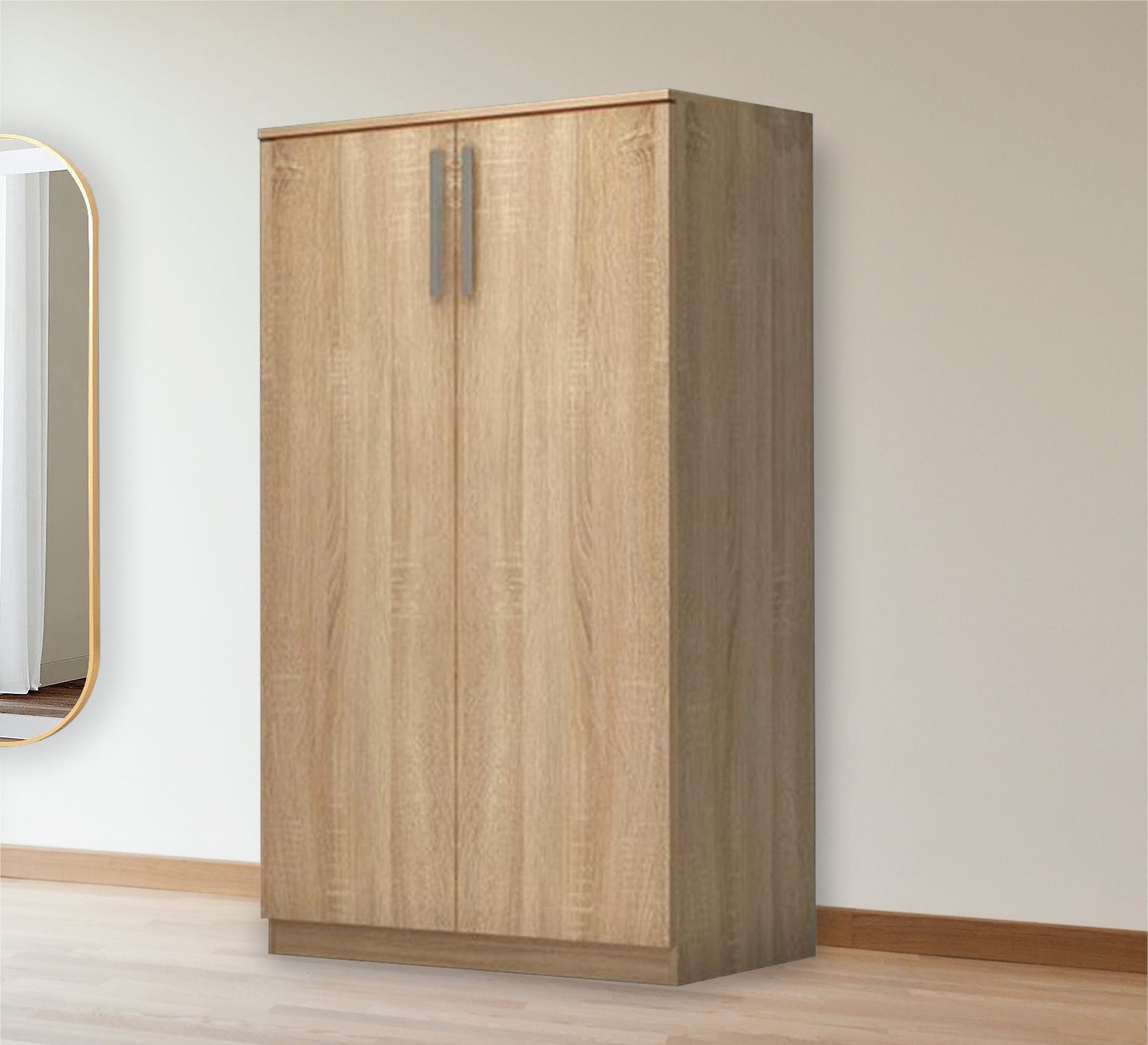 Wooden shoerack with two leaves - Vitrine Furniture - Furniture