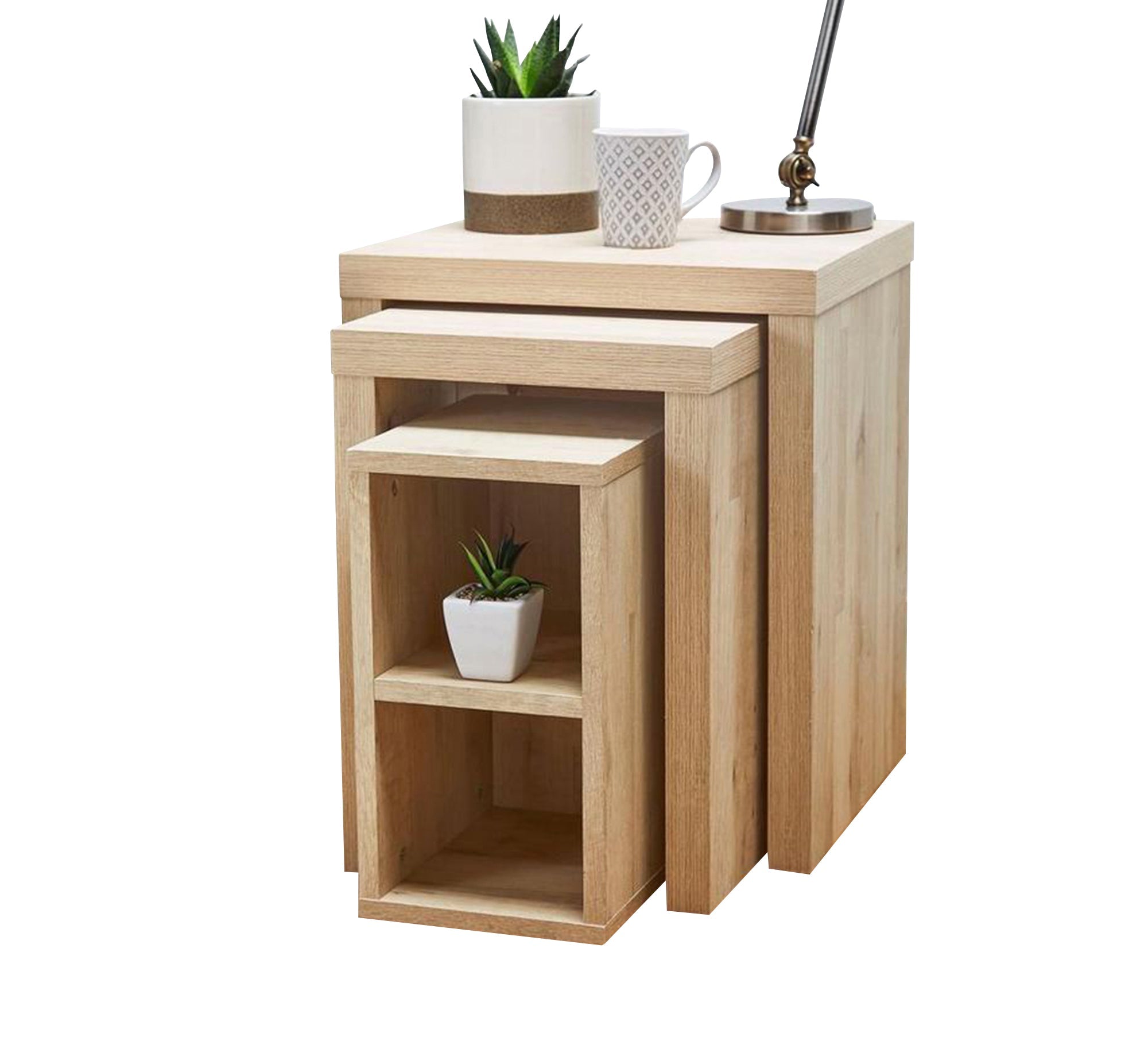 Wooden side table set - Vitrine Furniture - Furniture