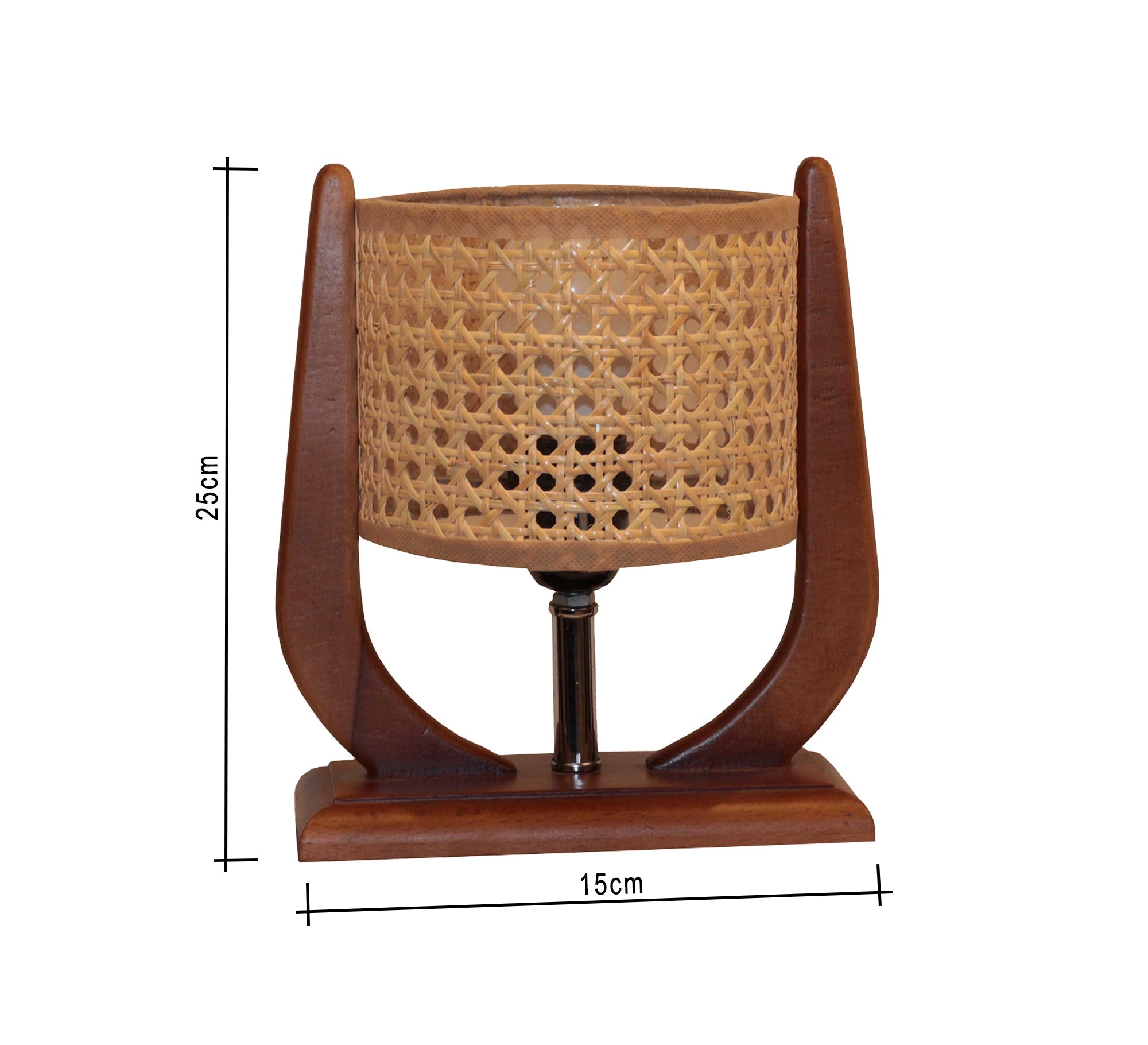 wooden table lamp - Vitrine Furniture - Lighting