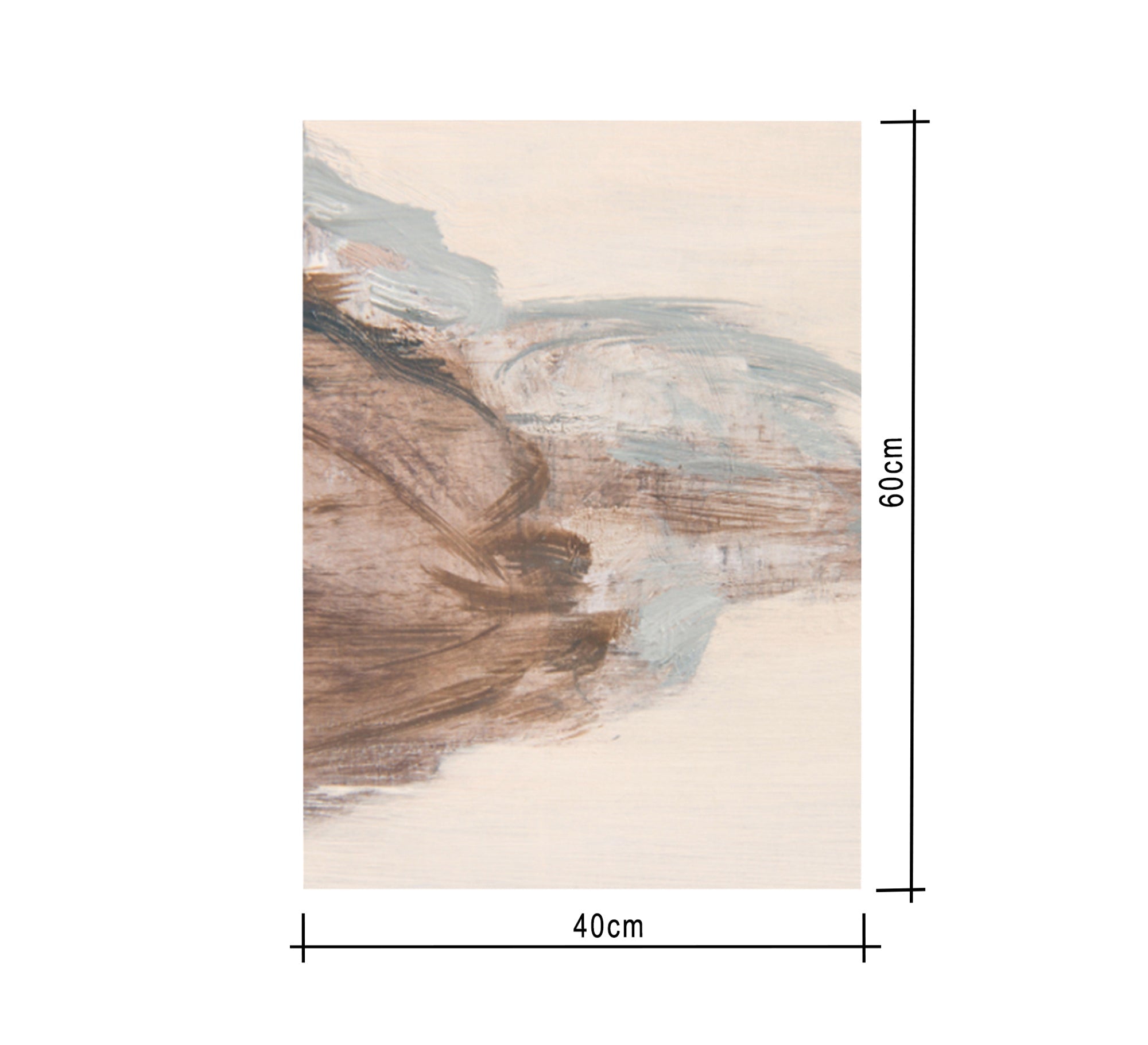 Wooden tableau without frame - Vitrine Furniture - Décor