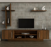 Wooden TV stand with a warm design - Vitrine Furniture - Furniture