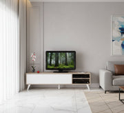 Wooden TV table * white - Vitrine Furniture - TV Table & Cabinet