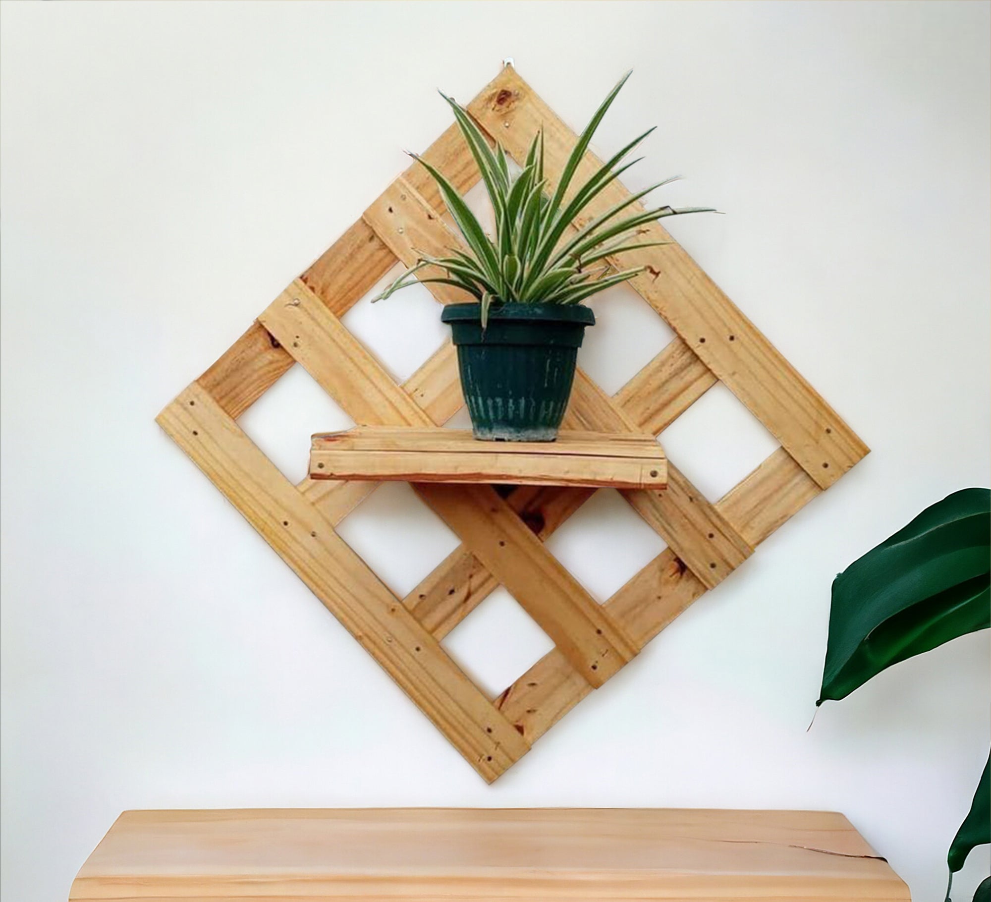Wooden wall decor - Vitrine Furniture - Furniture