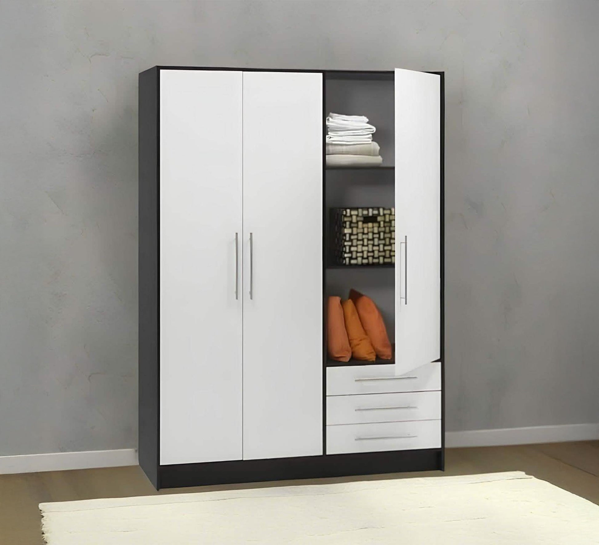 Wooden wardrobe for boys' bedrooms - Vitrine Furniture - Furniture